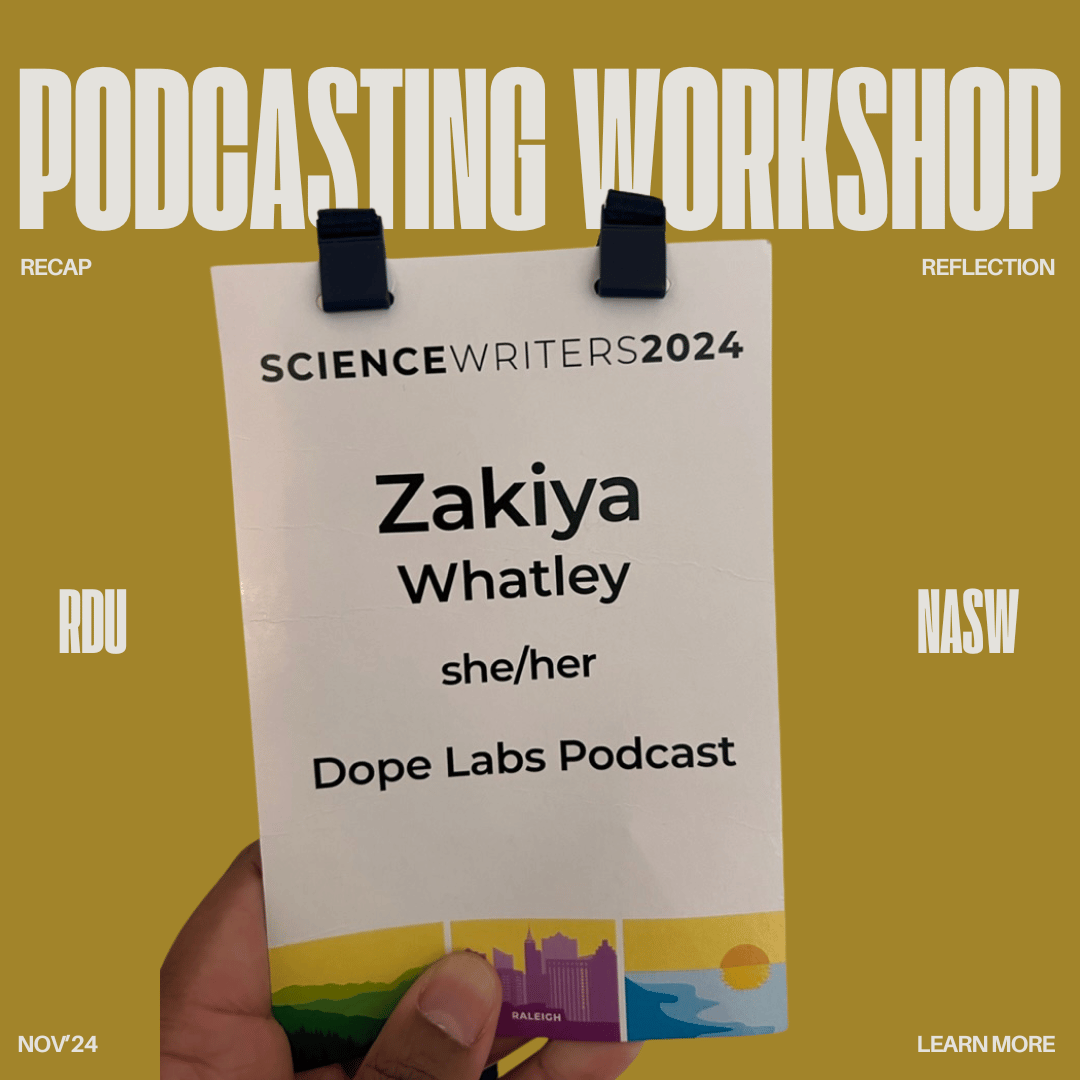 Science Communication Workshop at SciWri '24