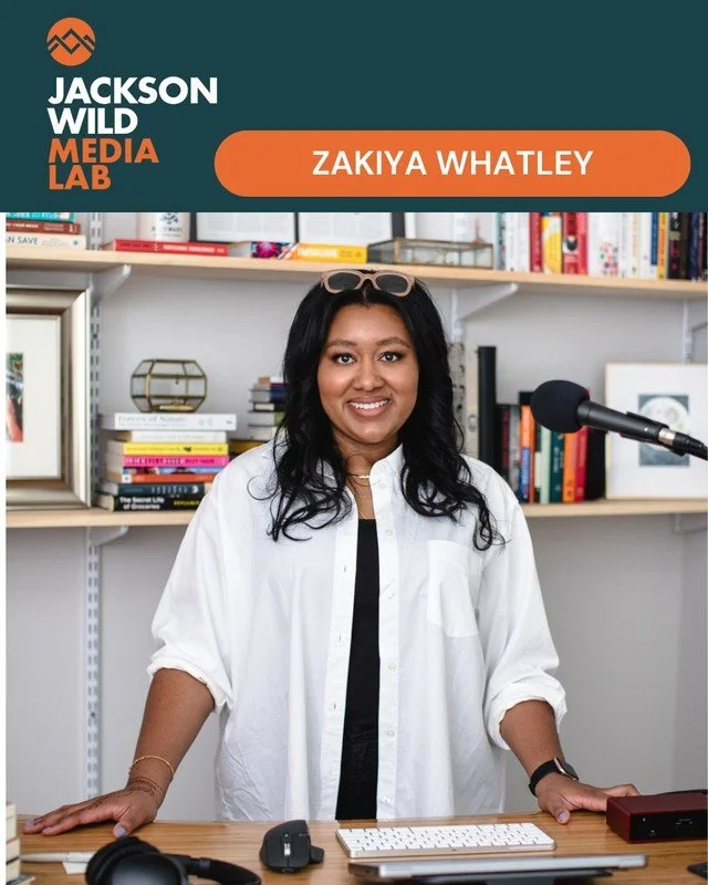 I'm a 2023 Jackson Wild Media Lab Fellow!