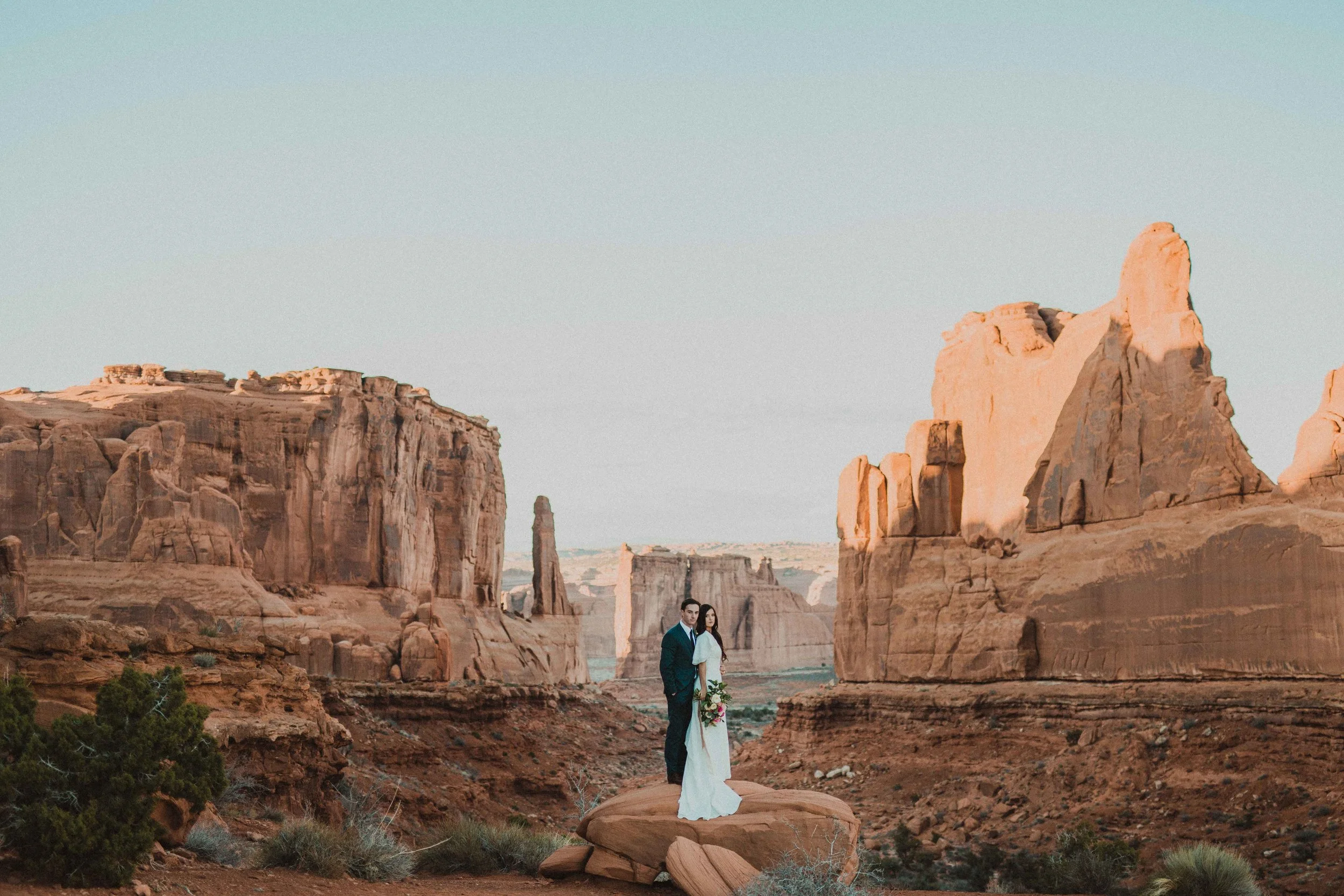 Arches National Park || Hannah + Holden || Bridals