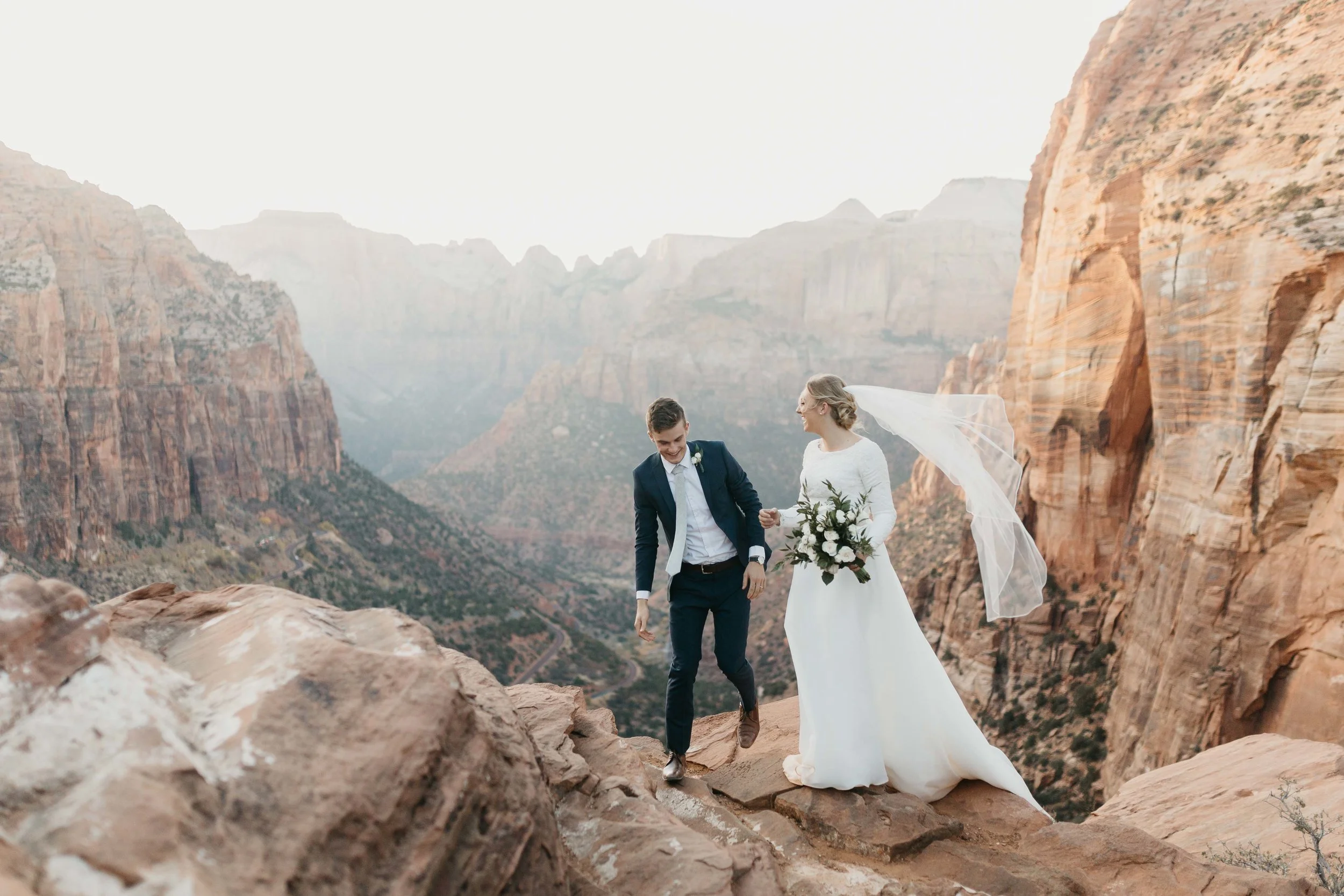 Zion National Park || Mallory + Theo || Formals
