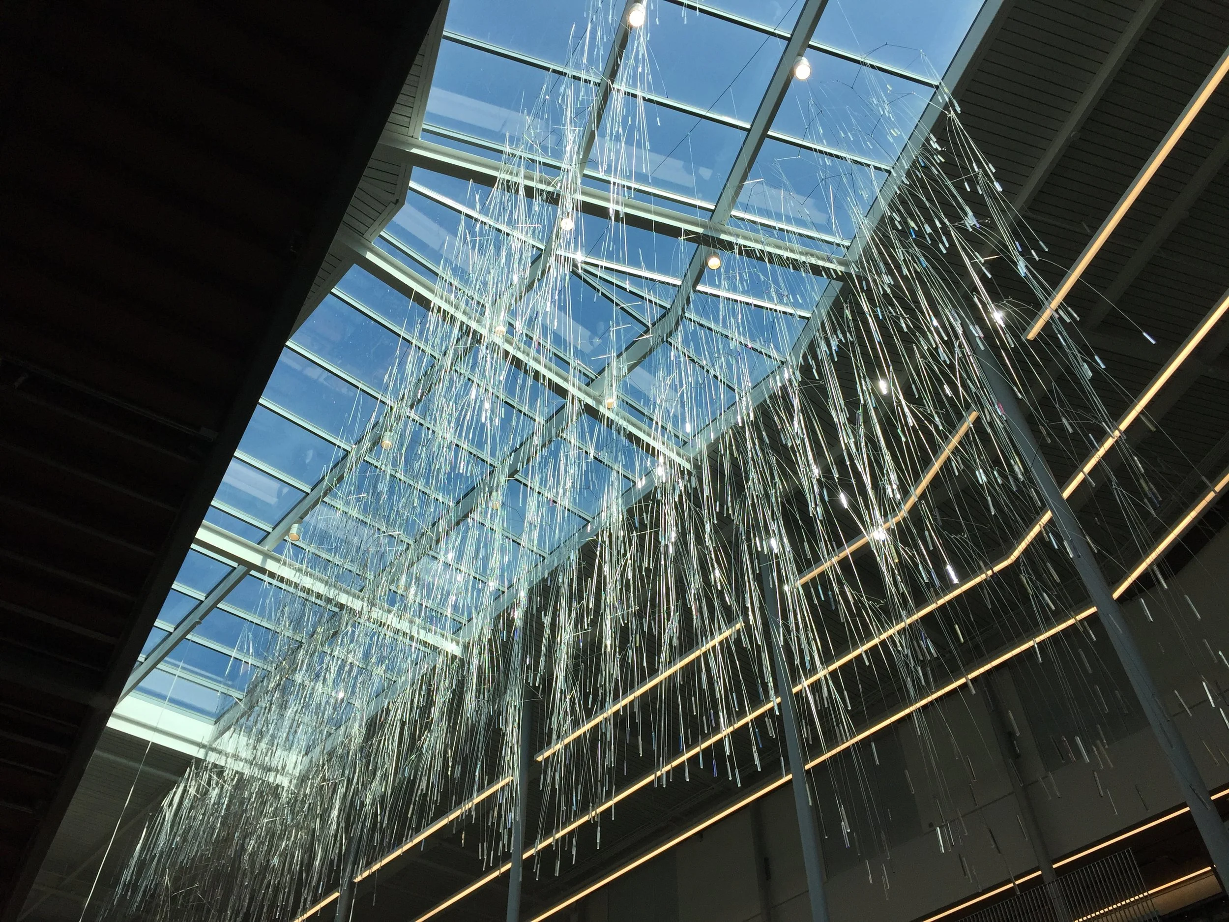 Fractal Rain, Dayton Metro Library