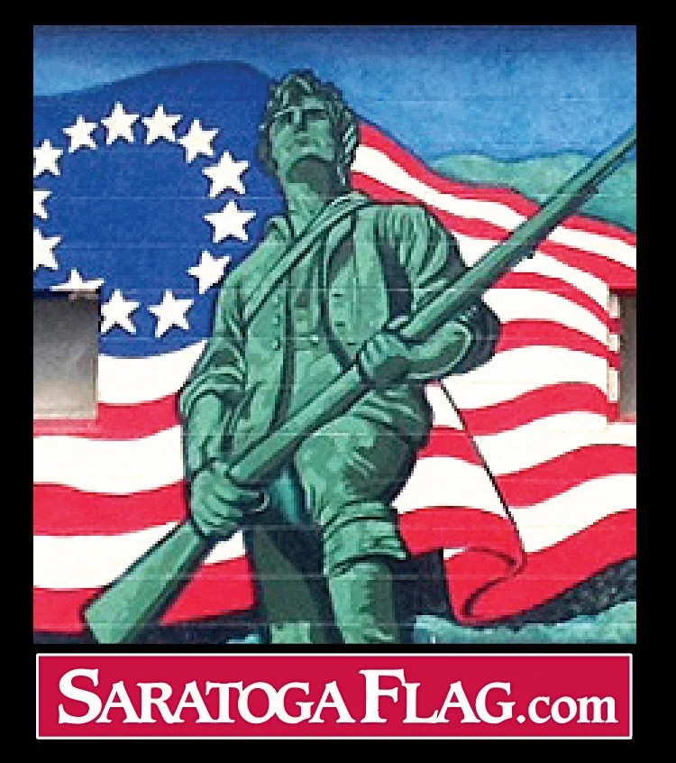 Saratoga Flag, A Broadway Banner & Graphics Co.