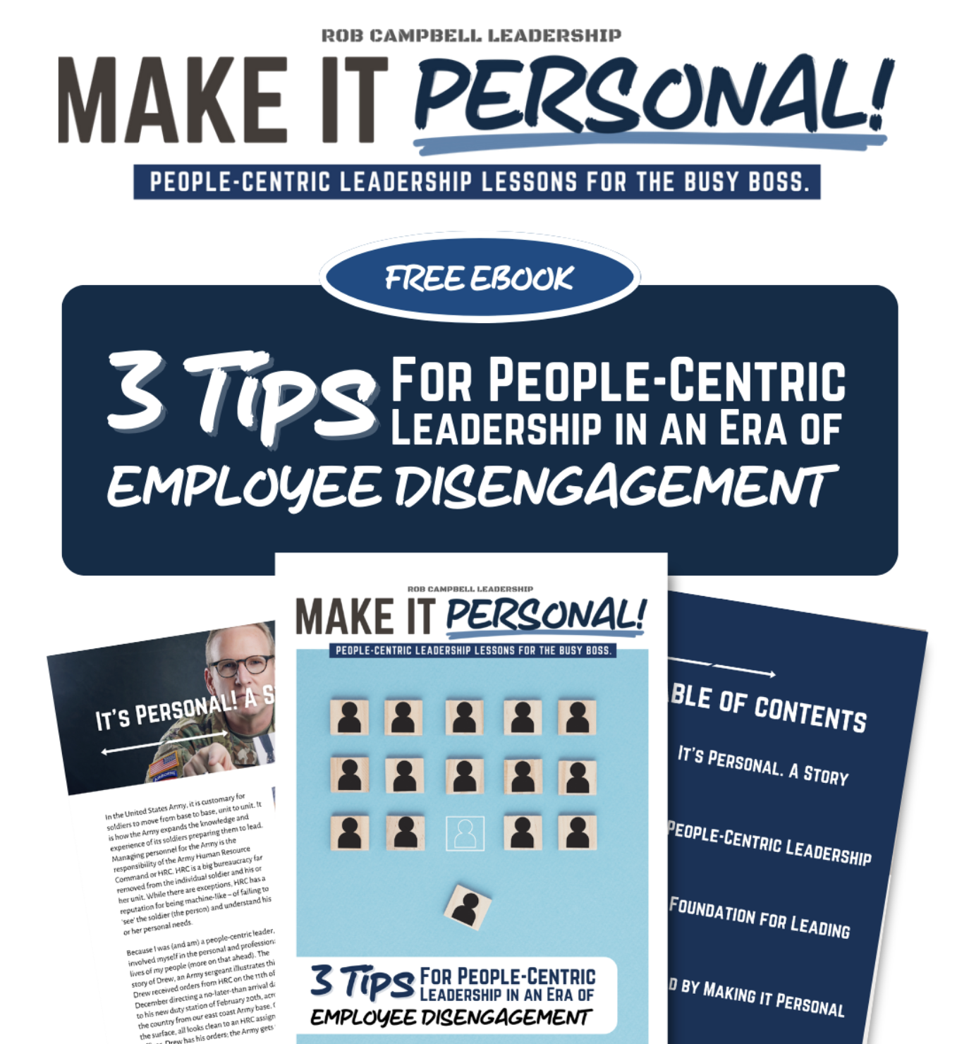 Rob Campbell’s (2024 keynote speaker) FREE E-Book: 3 Tips for People-Centric Leadership