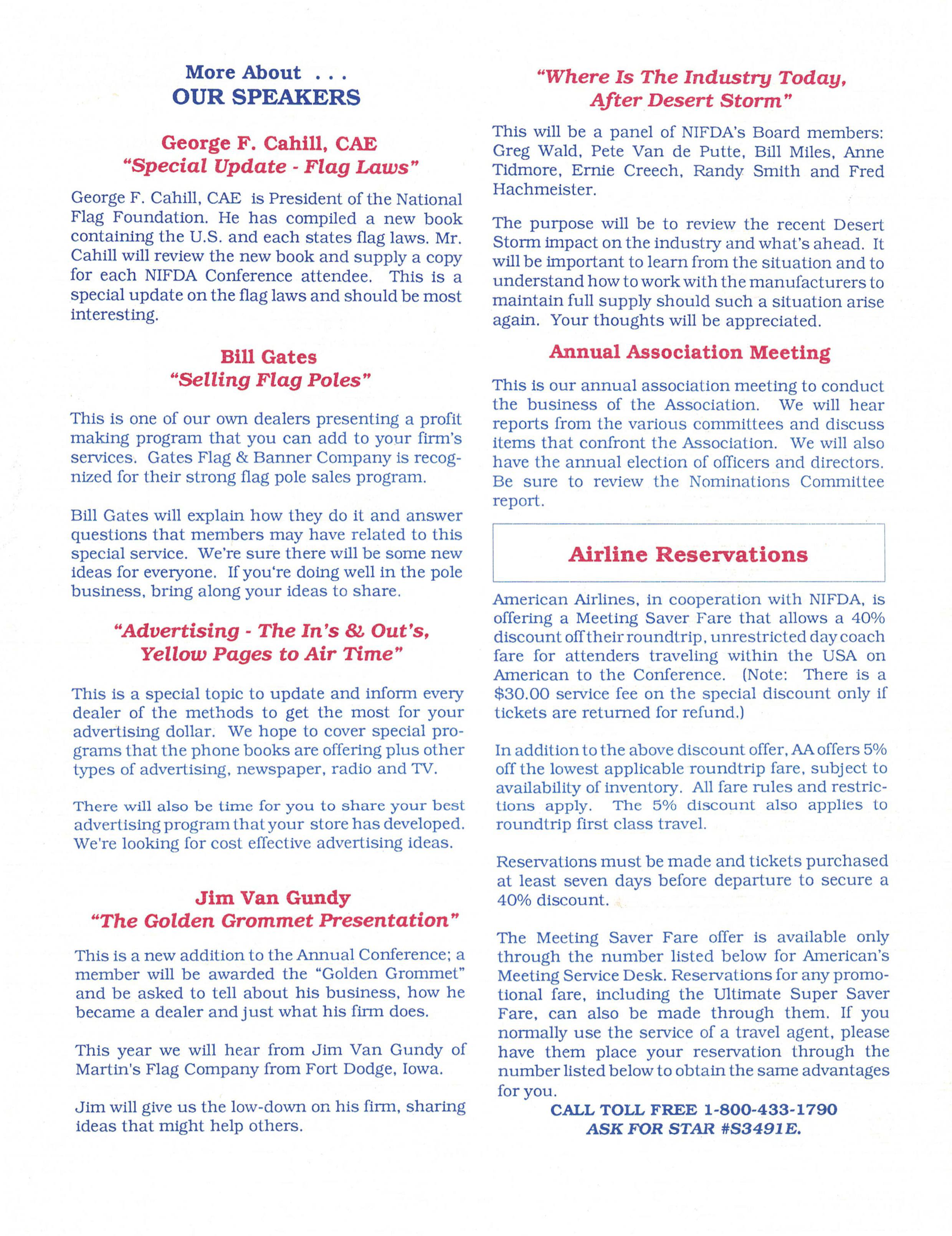 Conference 1991 - San Francisco