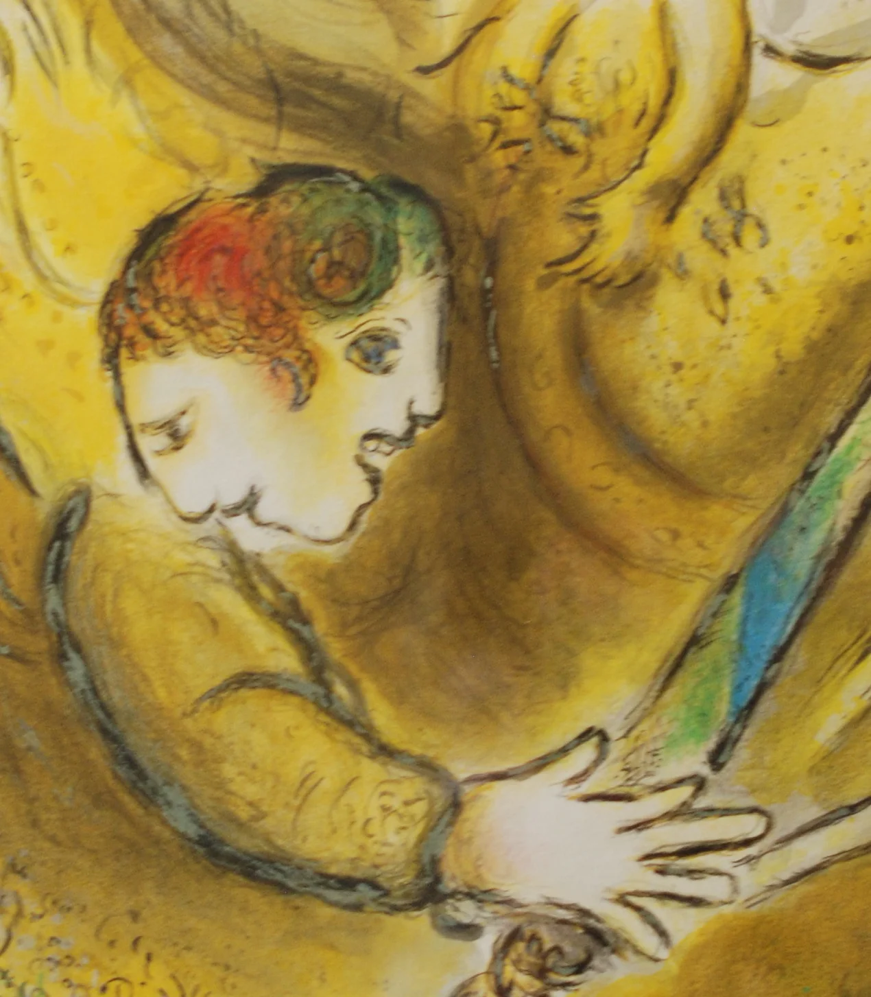Marc Chagall, 1887-1985 “The Angel of Judgement” (detail)