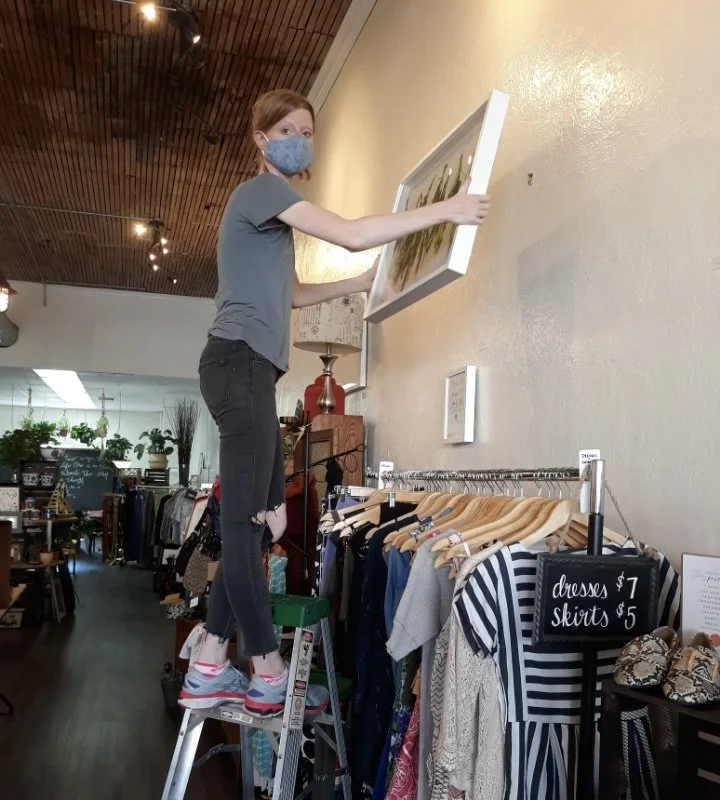 Our FIRST Exhibit at Full circle gallery with Kari Dunham!!!