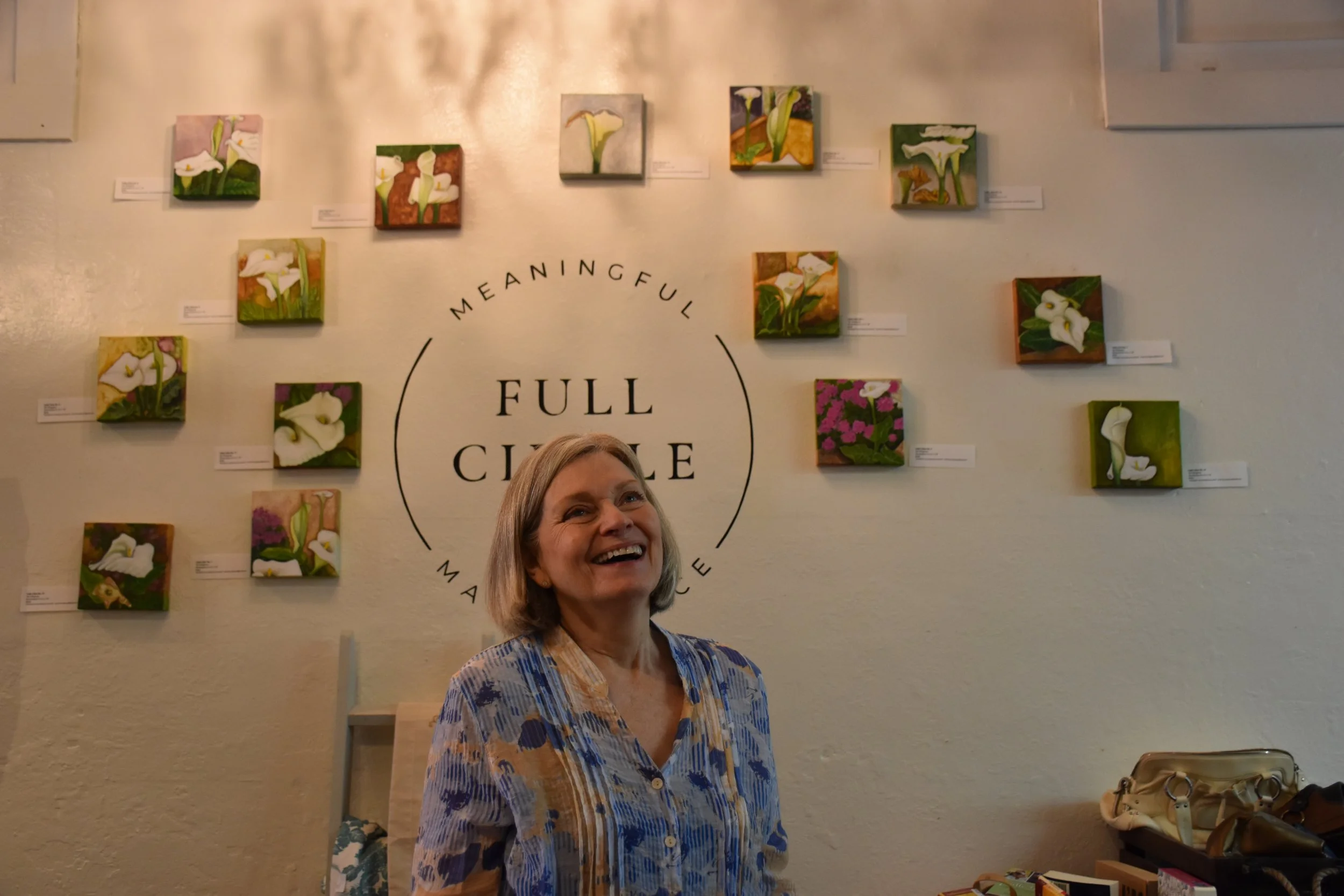 Painter Teri Shagoury April & May