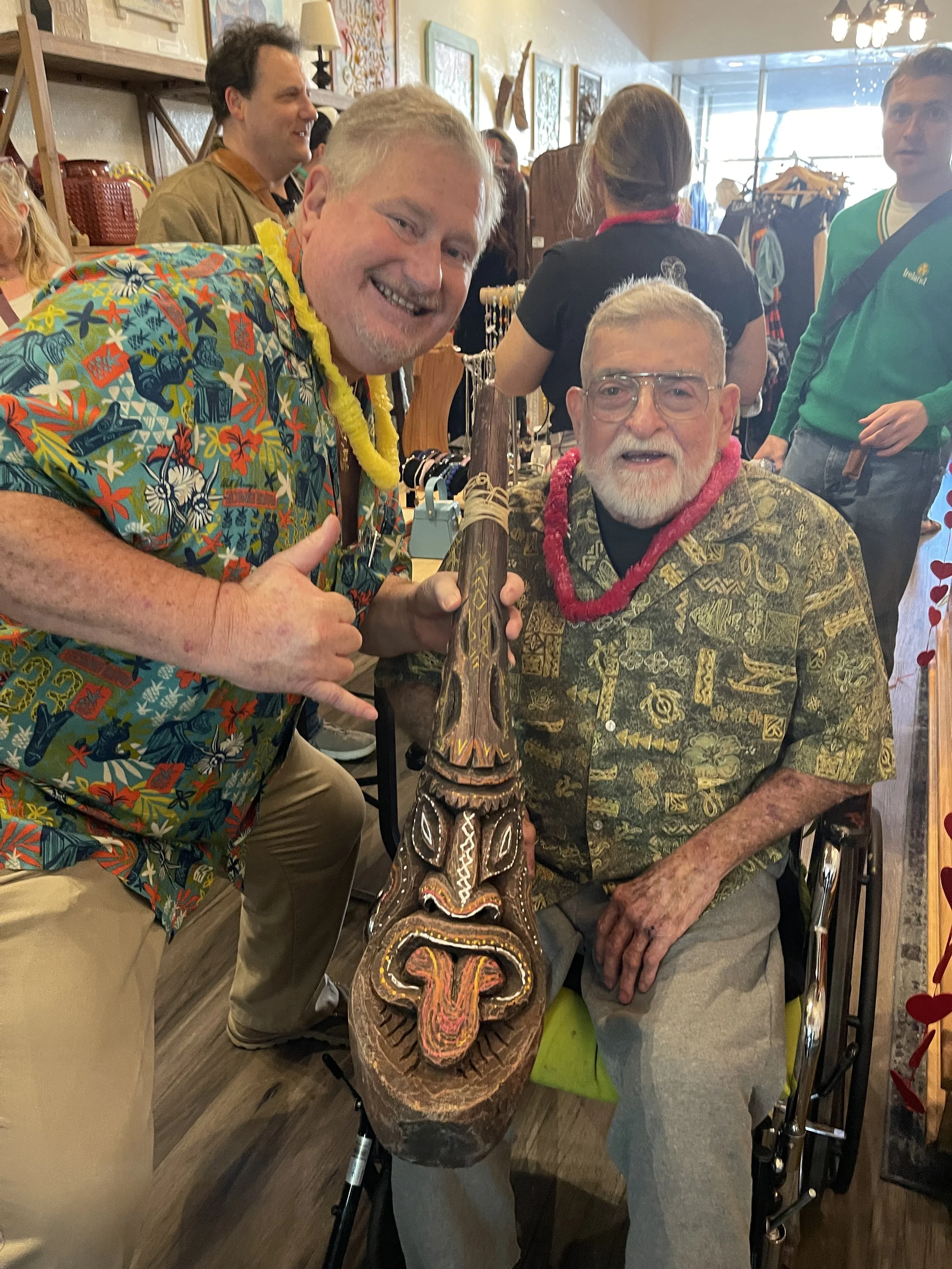 LeRoy & his artworks!