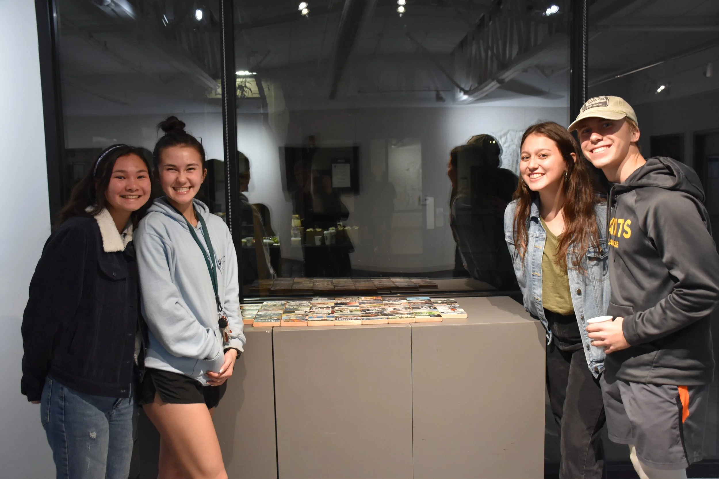 So great to be with students again!