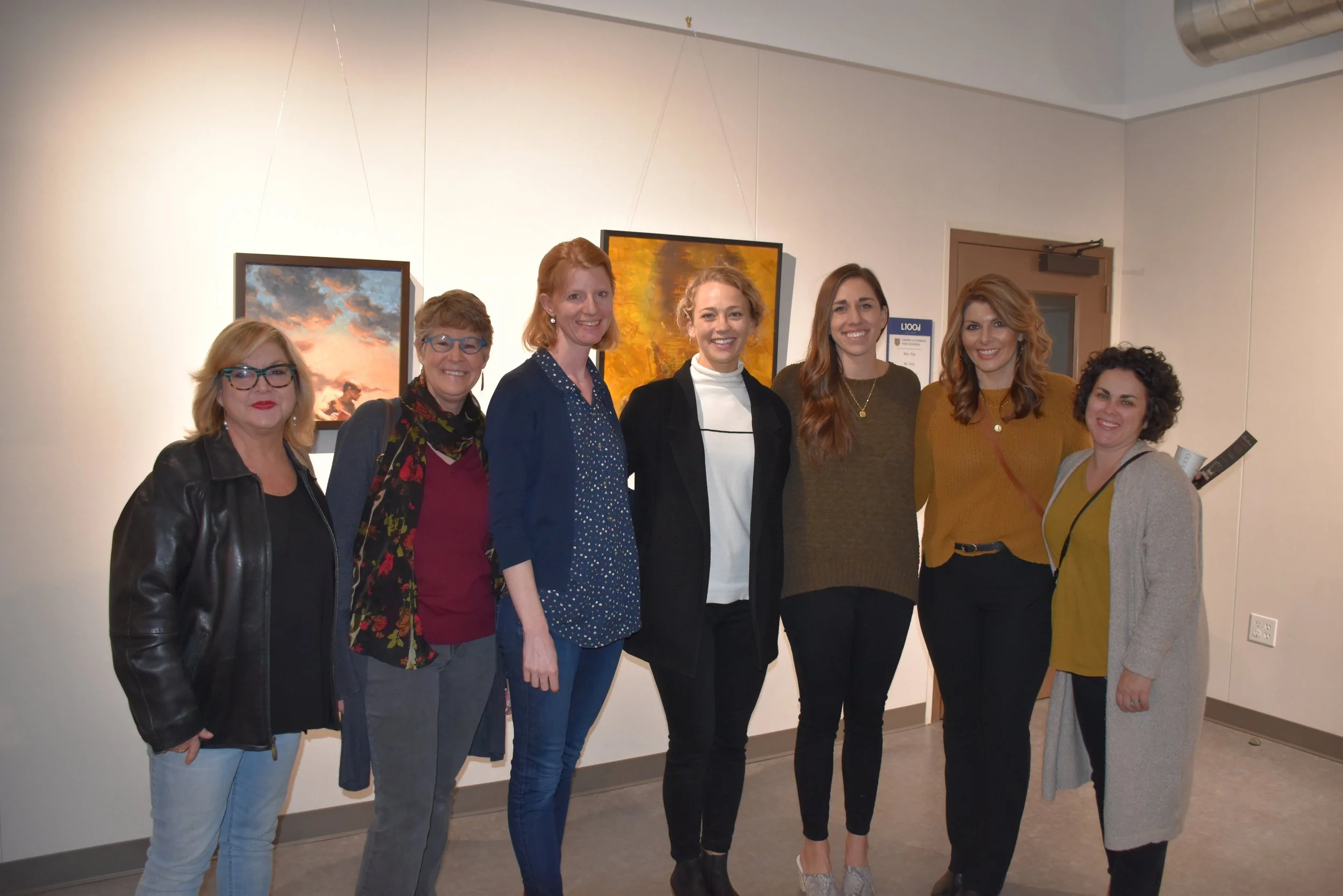 A flock of Art Teachers!