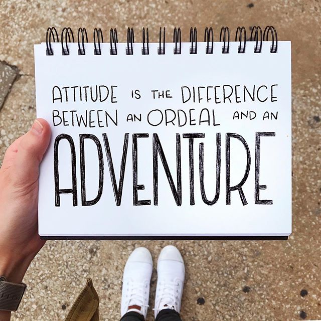 Perspective is everything. 🙃 I&rsquo;m doing my best to see opportunities for adventure as they come, to recognize that sometimes I am making life way harder than it should be. 😬 Attitude can also be the difference between &ldquo;mistakes&rdquo; an