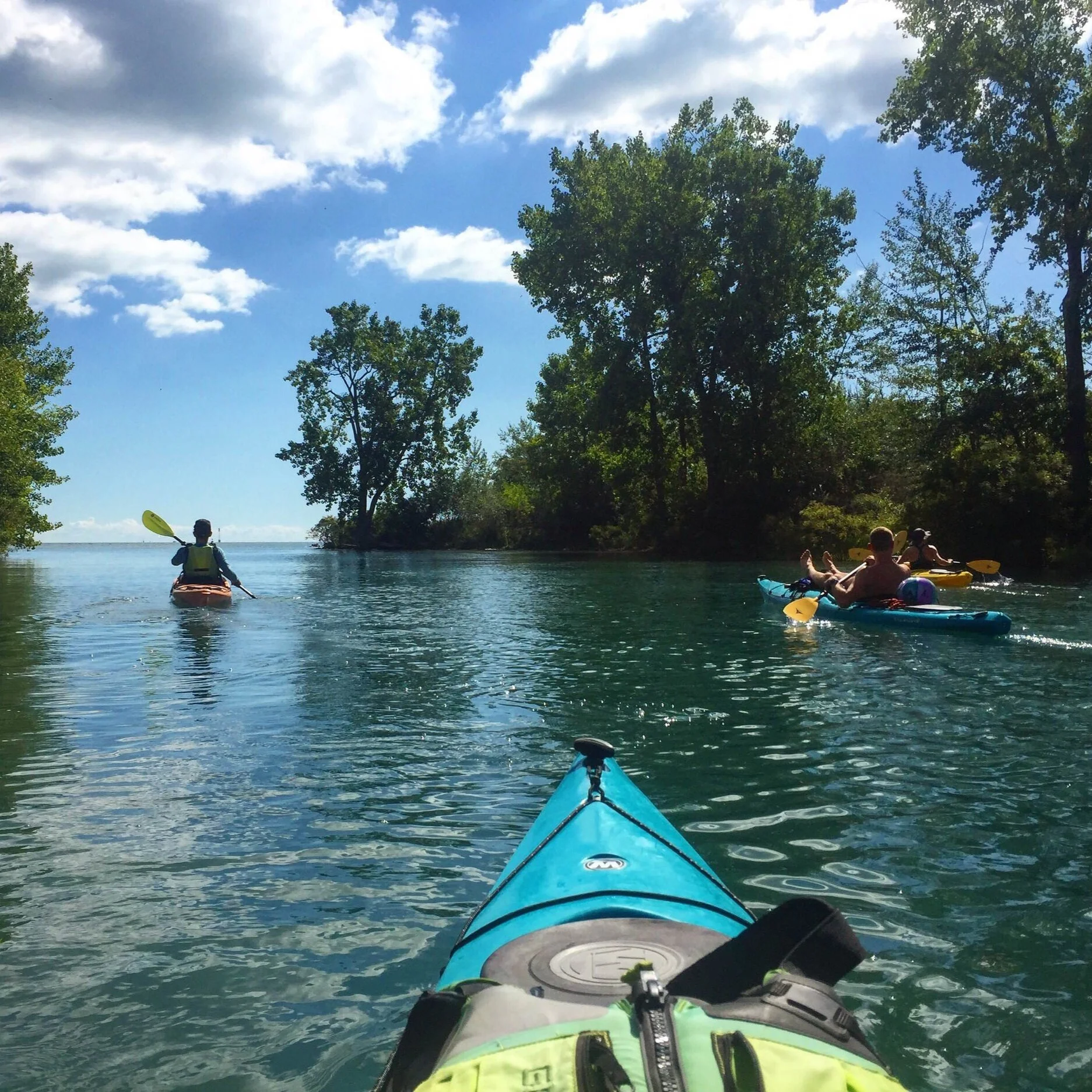Kayak Tours — Detroit River Sports
