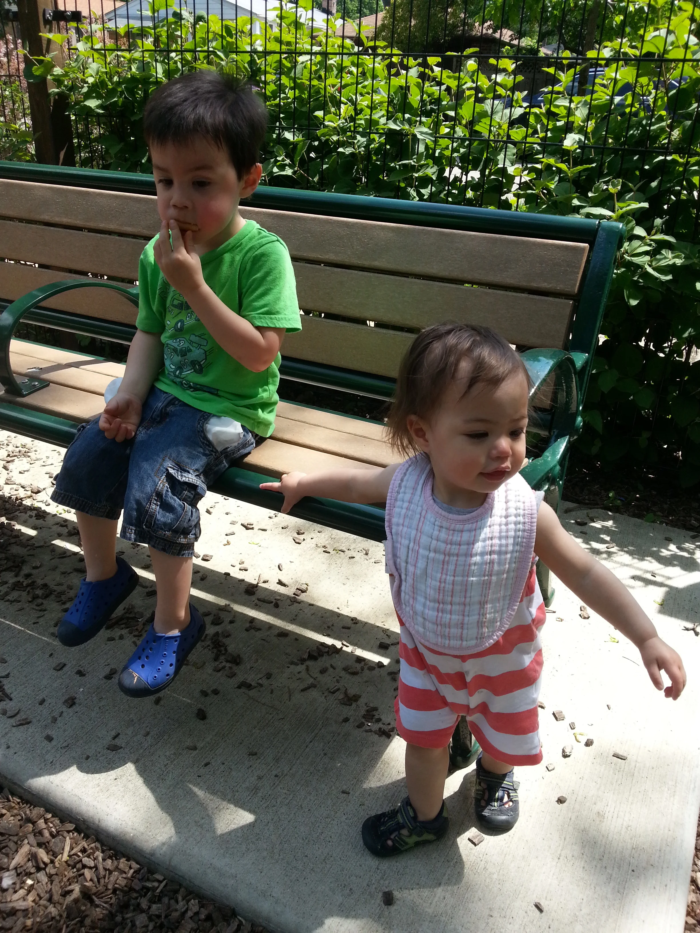 Snack break.