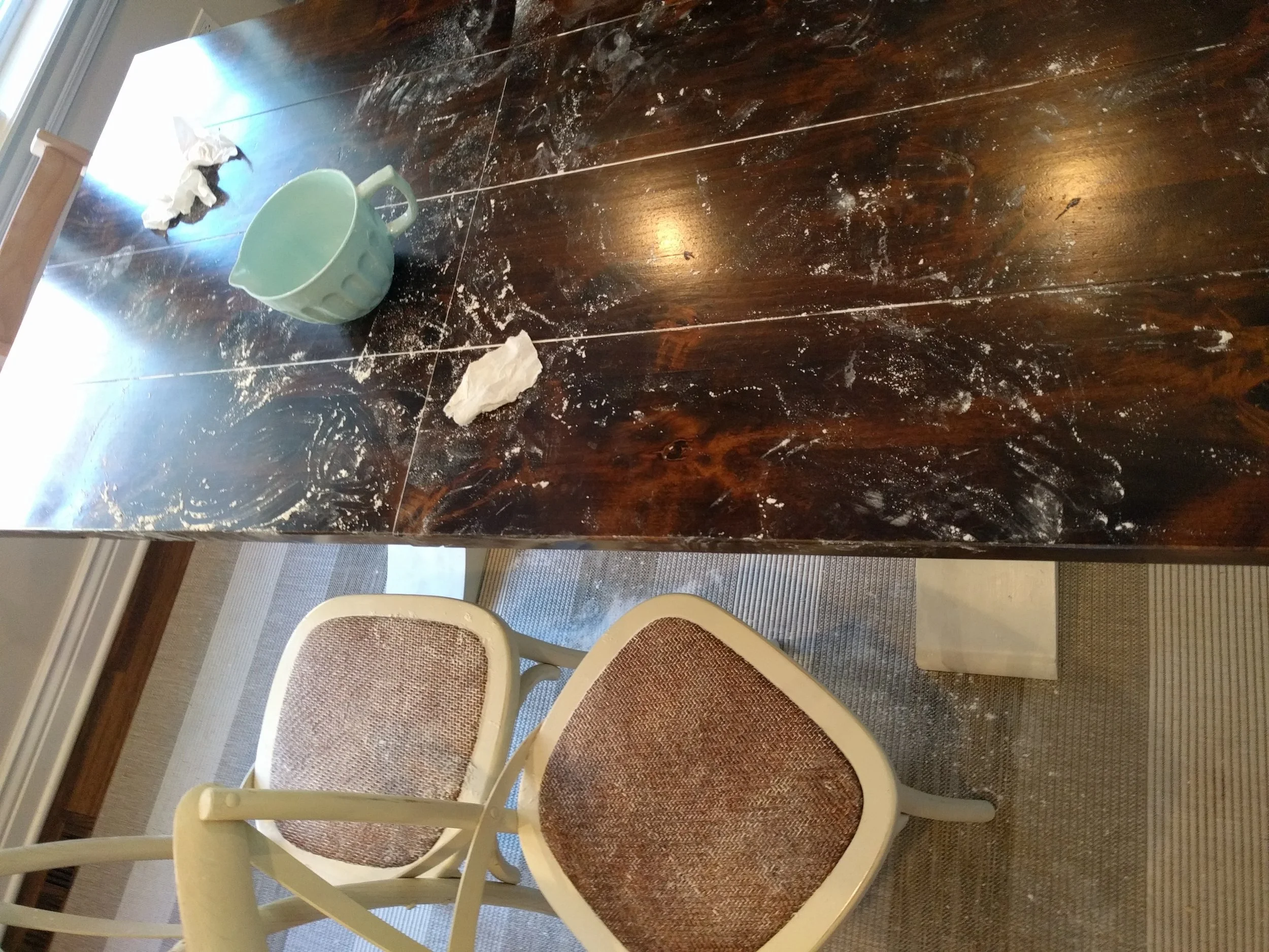 The aftermath. Worth it. 