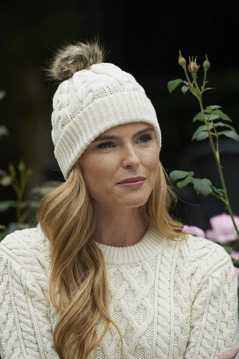 irish wool beanie
