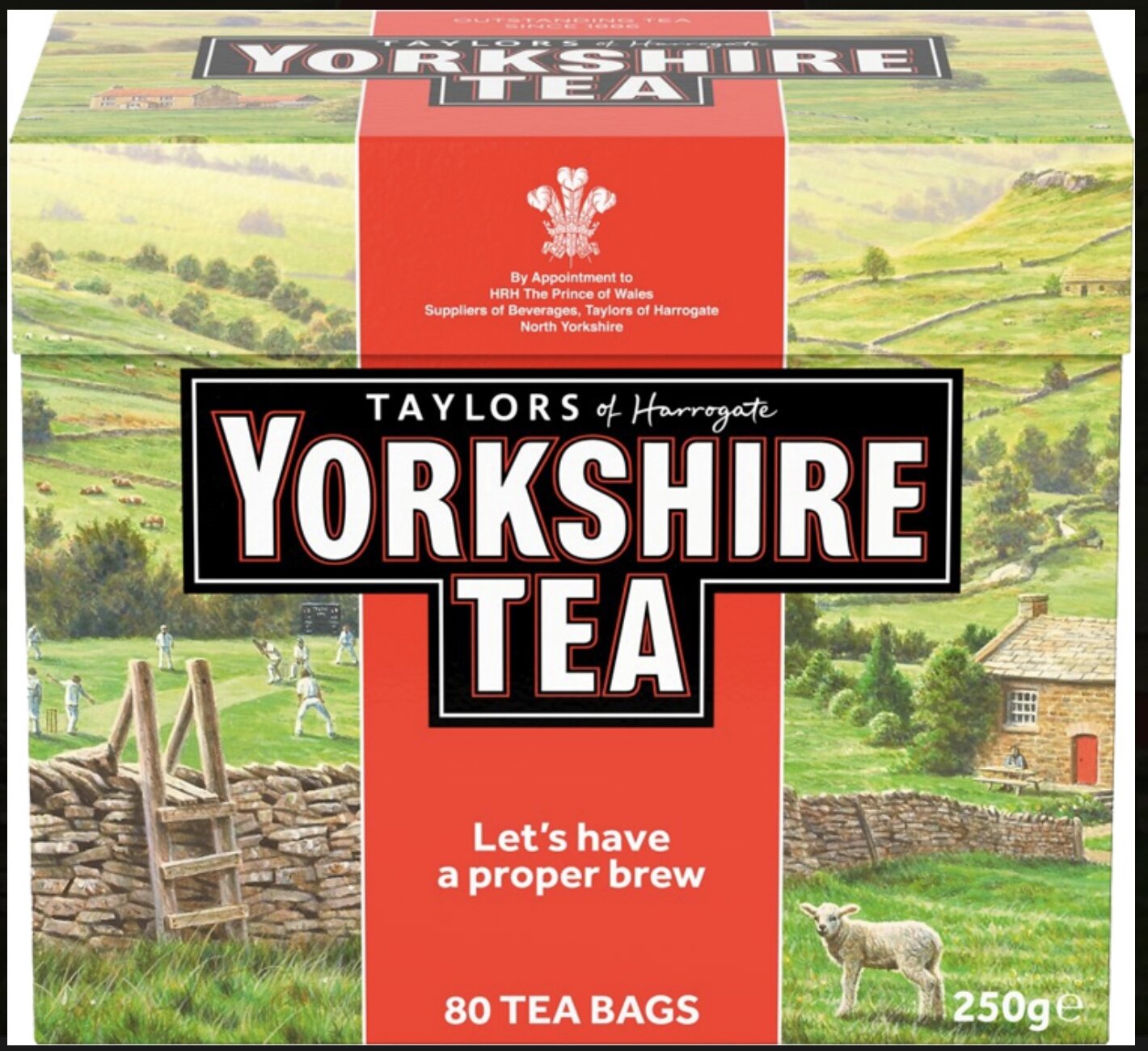 The Irish Boutique-Yorkshire Tea 80 count
