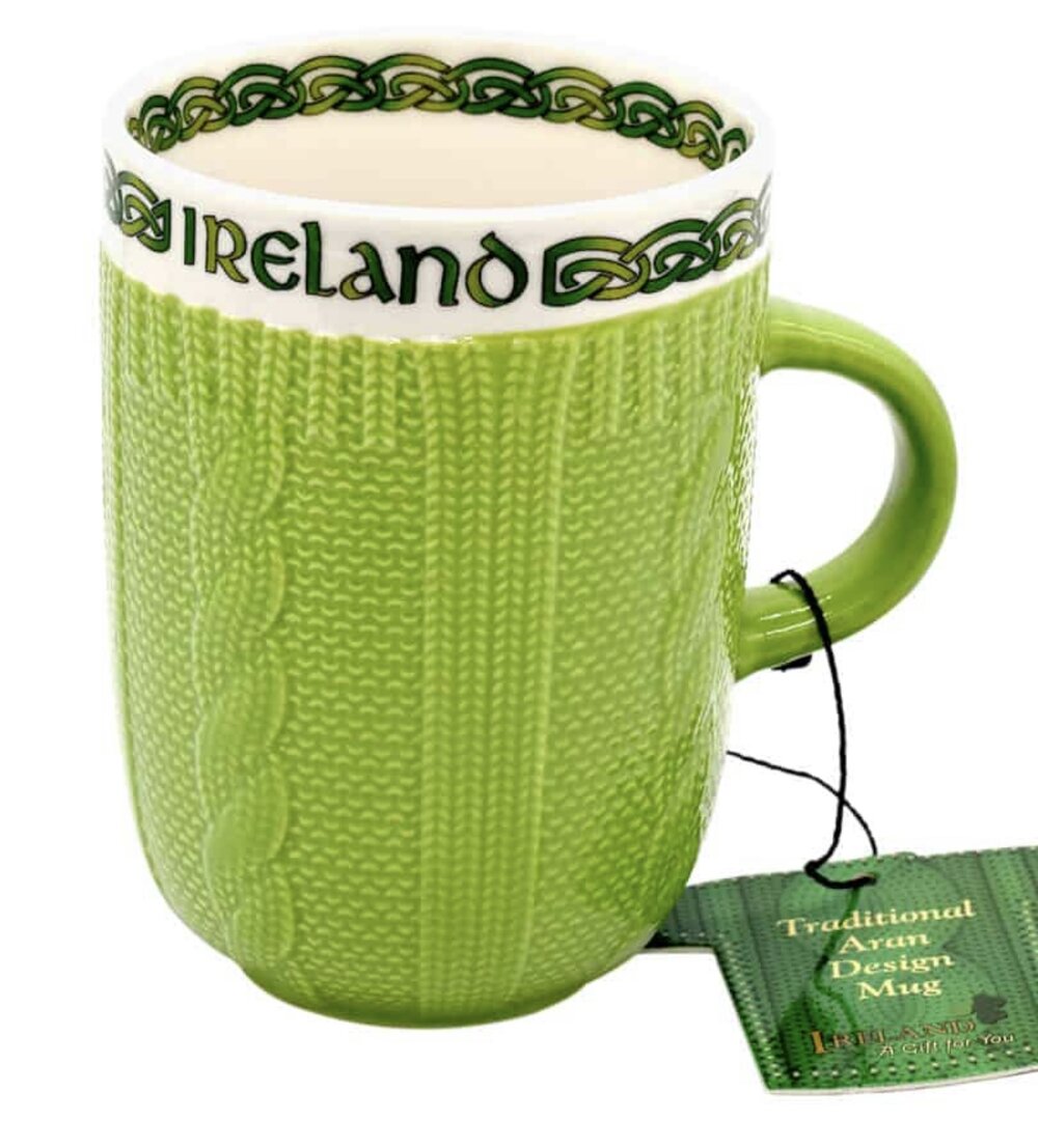 The Irish Boutique-Green Sweater Mug