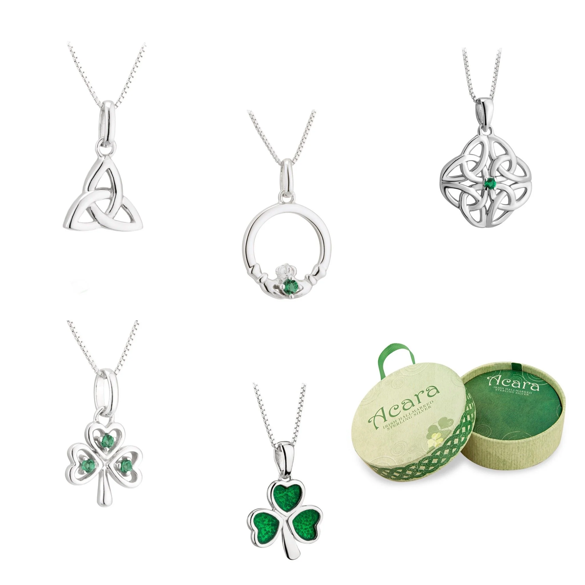 Acara Sterling Silver Pendants