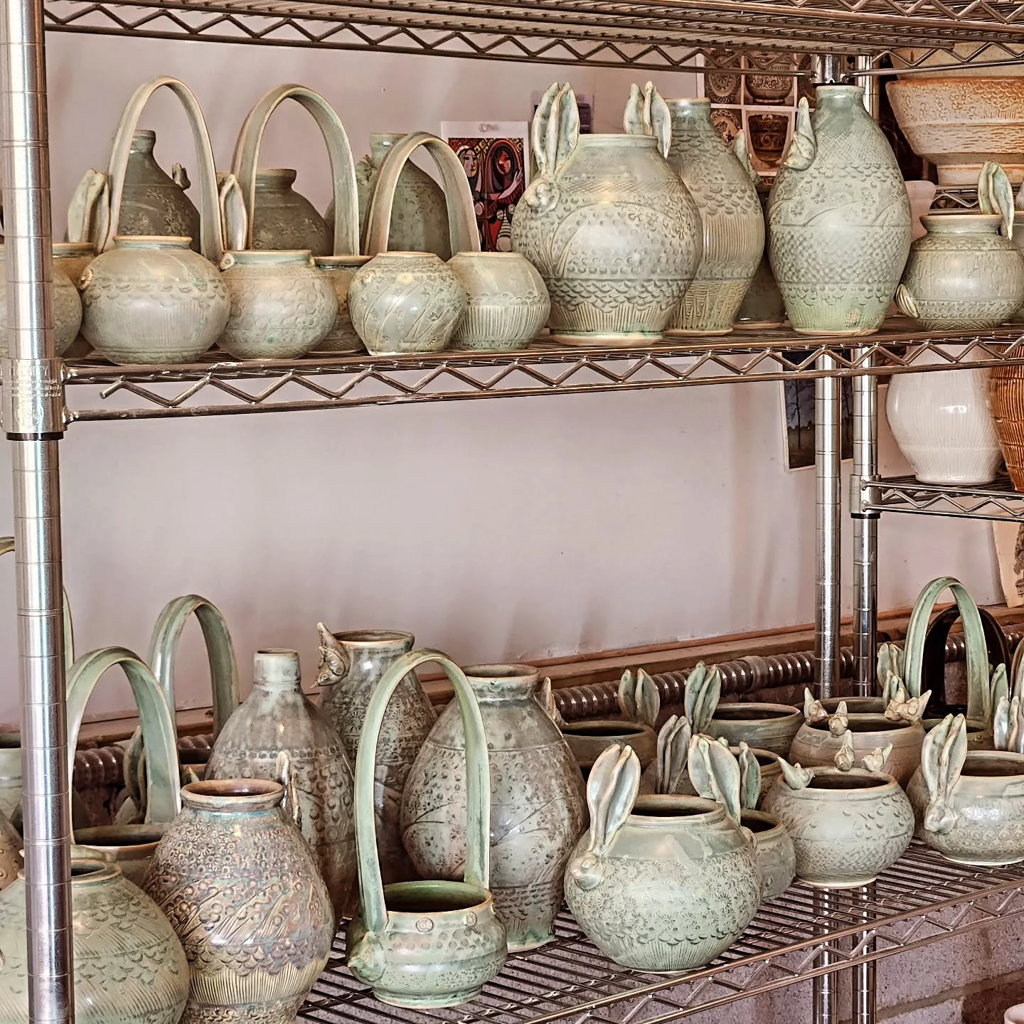 These pots headed to Asheville!