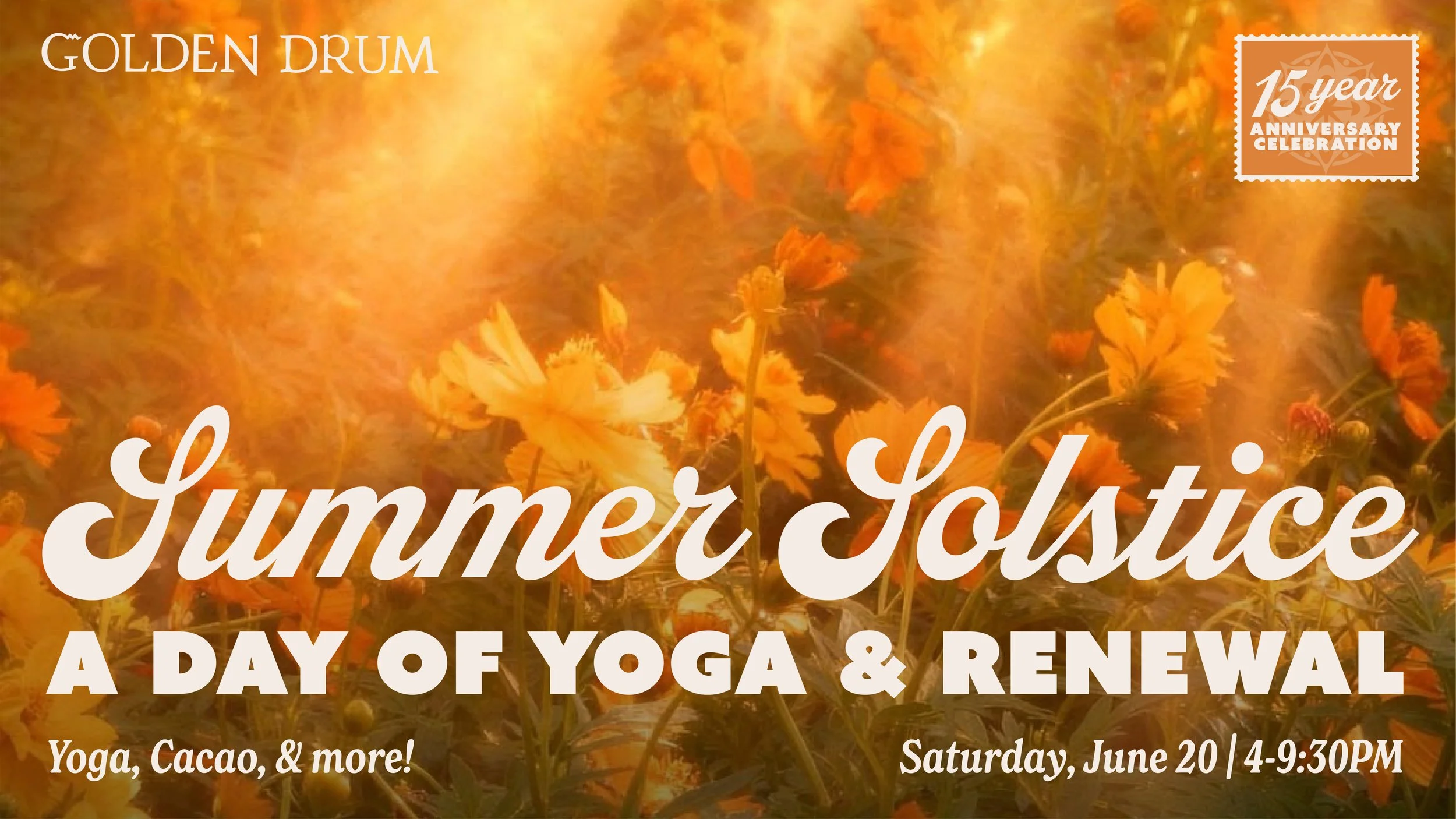 Summer Solstice: A Day of Yoga &amp; Renewal