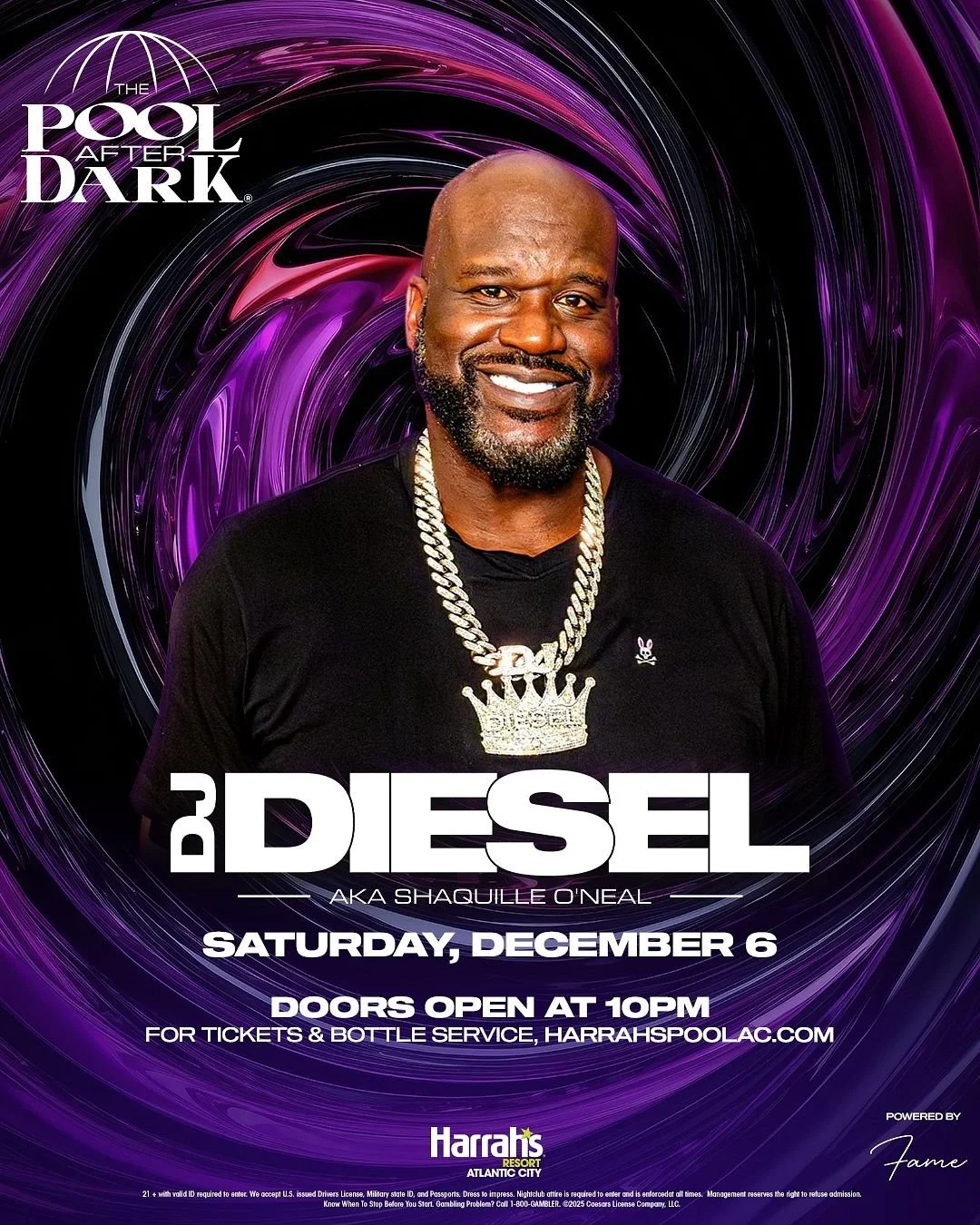 Pool After Dark Atlantic City w/ DJ Diesel  
