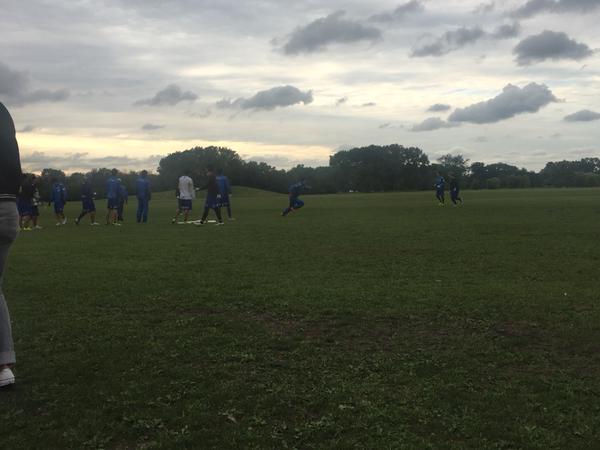 Buzz Bullets warming up