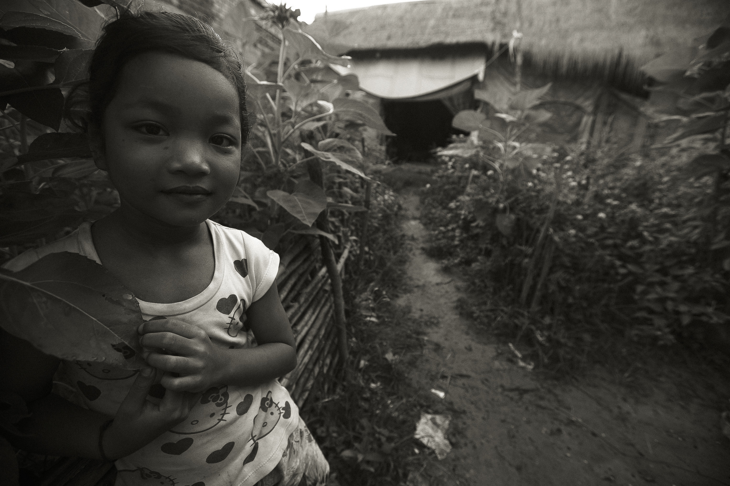 Girl and Hut, 2011