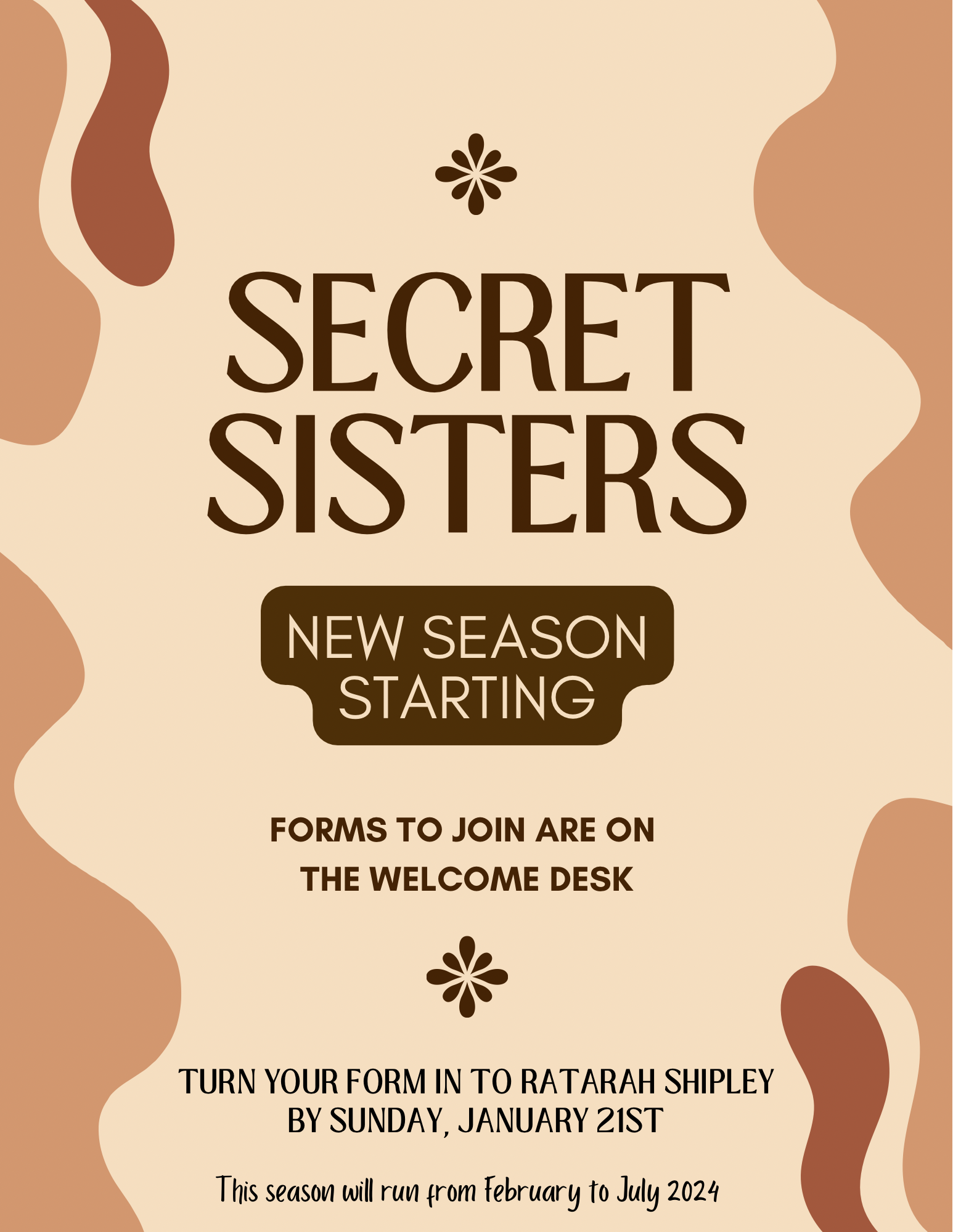 Secret Sister Season Starting
