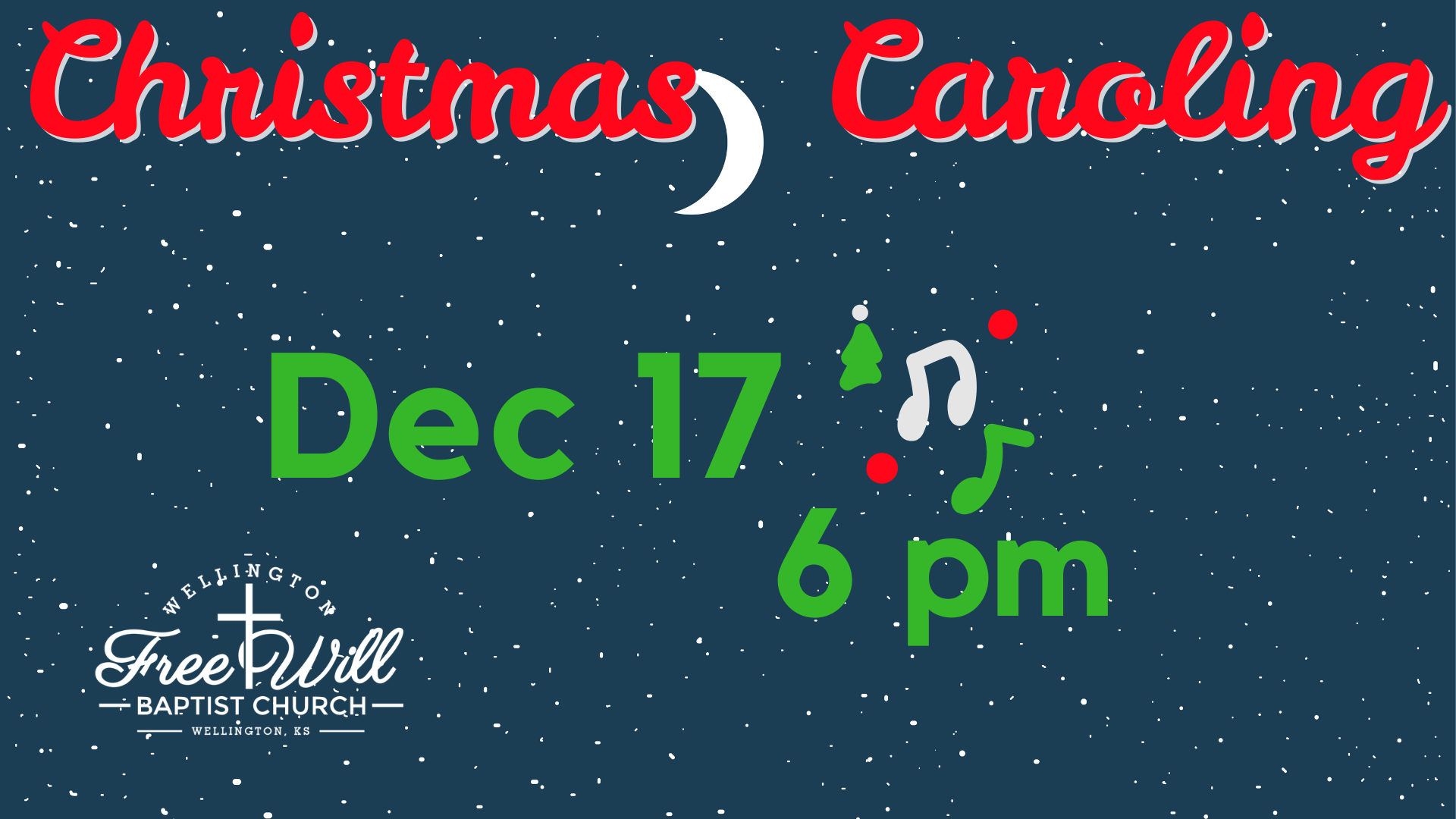 Christmas Caroling!