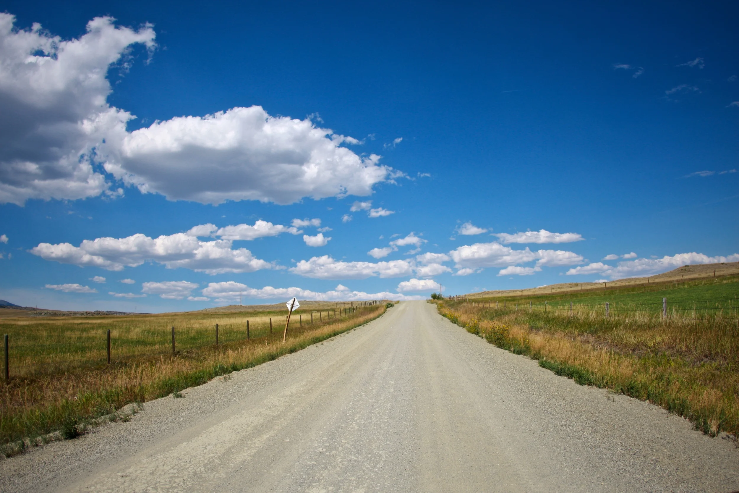Road to Crazy Mountains, Montana