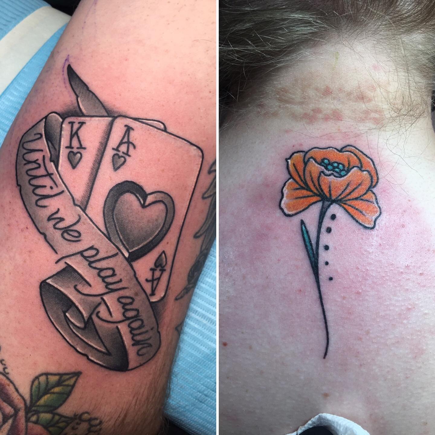 Flower Tattoo Ass