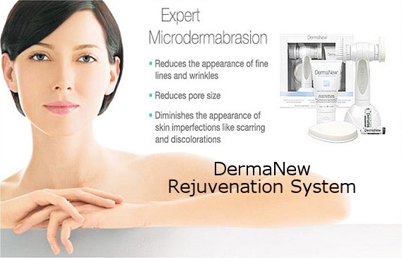 The New DermaNew Microdermabrasion rejuvenation system