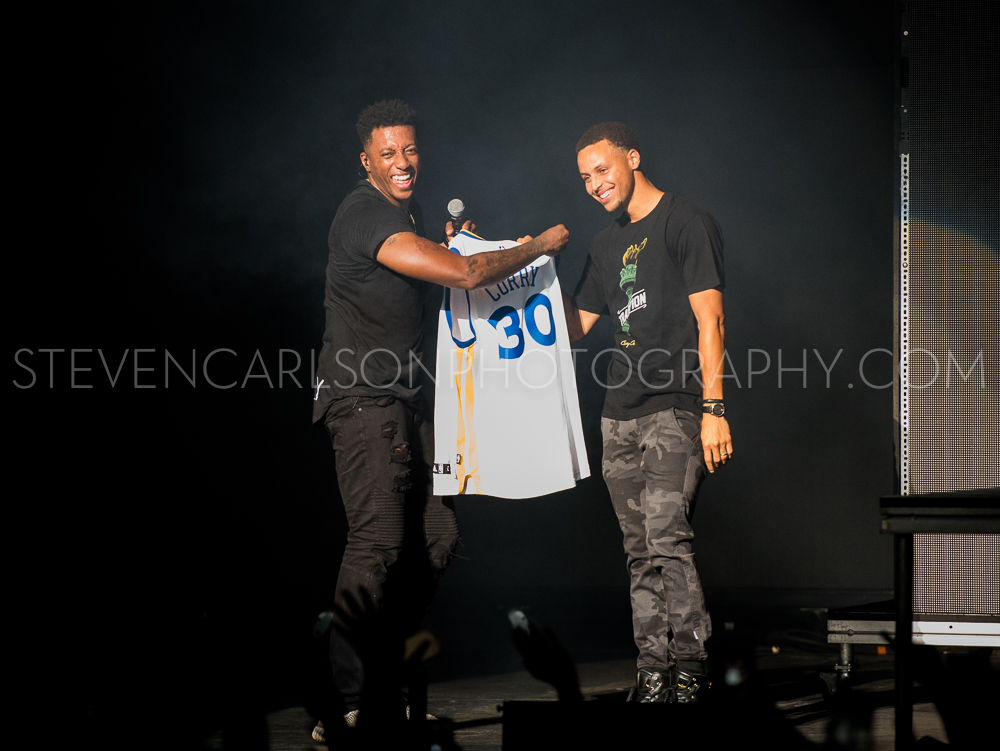 Lecrae and Stephen Curry