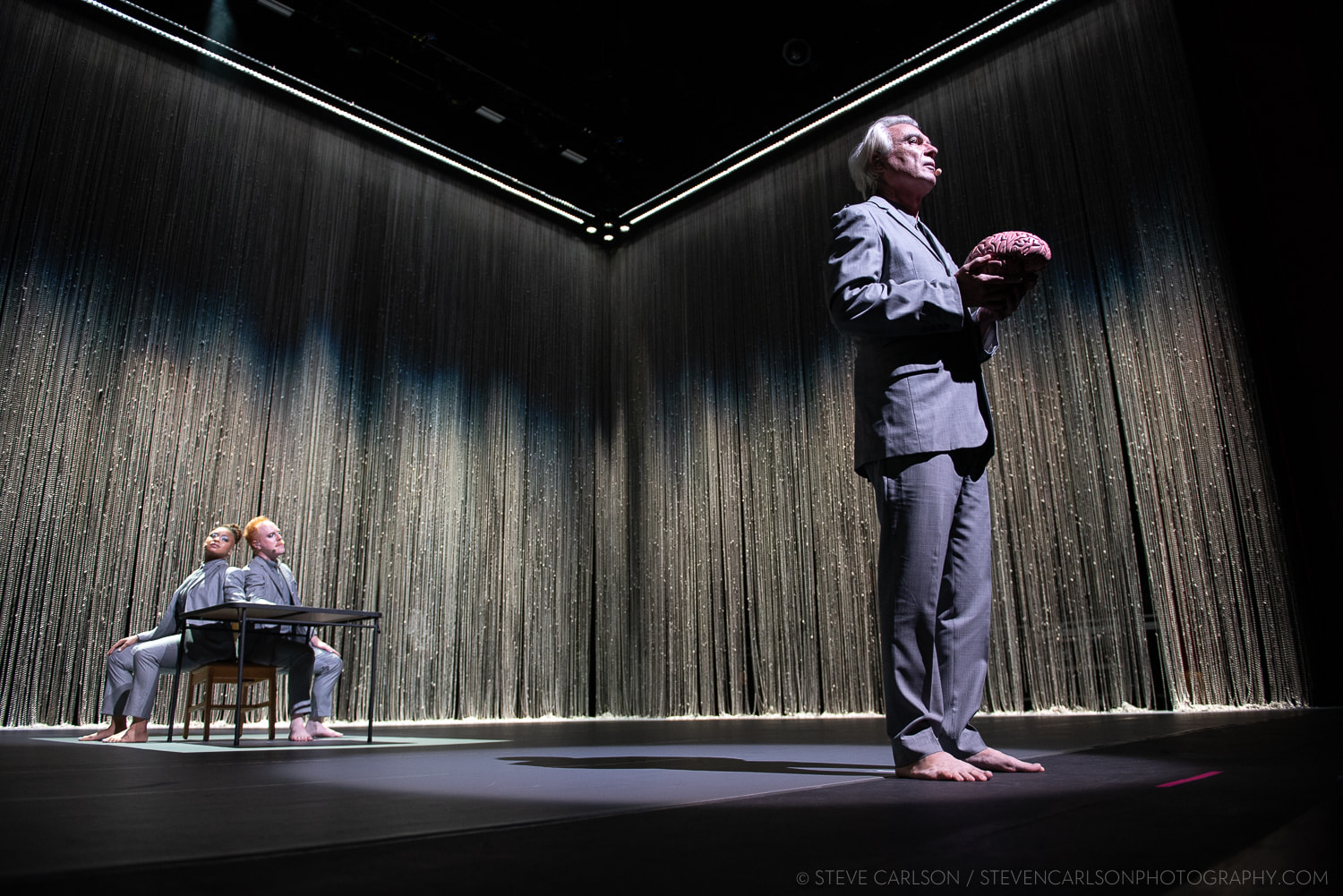 David Byrne has a song where he describes a brain. Really.