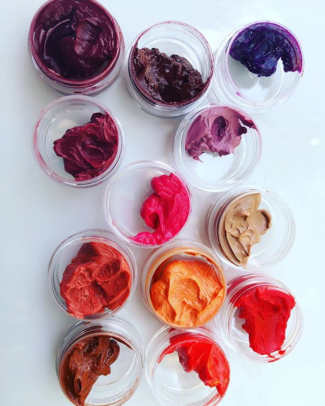 Sneak peek of our sheer collection in 12 delicious shades, launching this Fall! We’re going e-commerce, folks, so get ready for some BAD ASS collections to help you slay your EVERYday! Plus some other really cool features. 😉 Xo 💋 #lipservicexo #customBEaUty #crueltyFREE #nontoxicbeauty