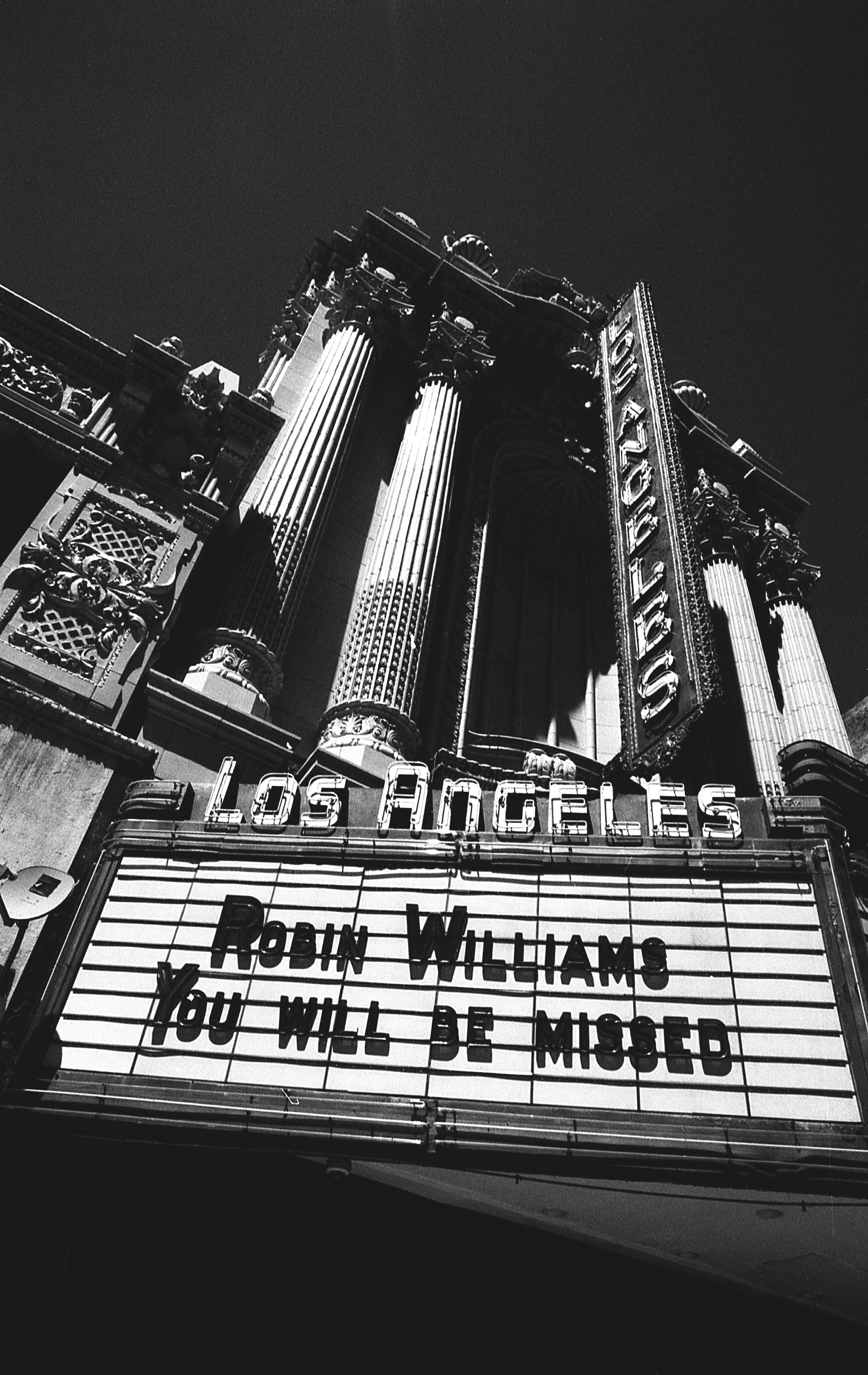 Robin Williams Memorial, Downtown, LA