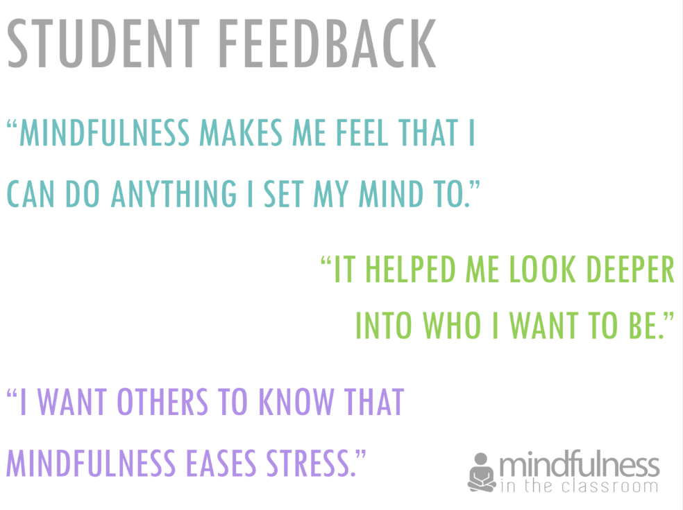 Mindfulness In The Classroom Testimonial