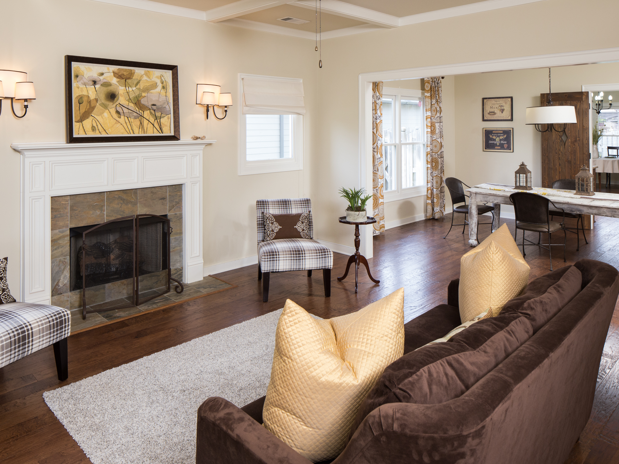 AFTER - My photo taken after the staging. Which one would make you pause and take notice while flipping through the MLS?