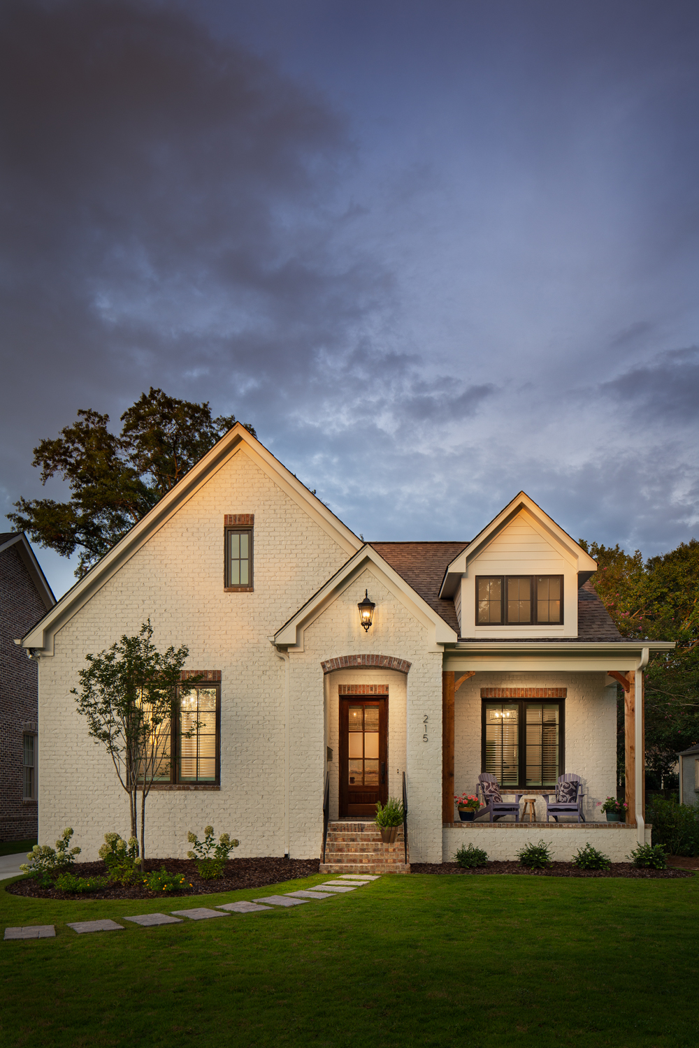  Residential new home construction of home in Homewood Alabama by Willow Homes, Willow Design Studio, and Triton Stone Group Photographed by Tommy Daspit, an architectural and interiors photographer based in Birmingham Alabama. See more of his work a
