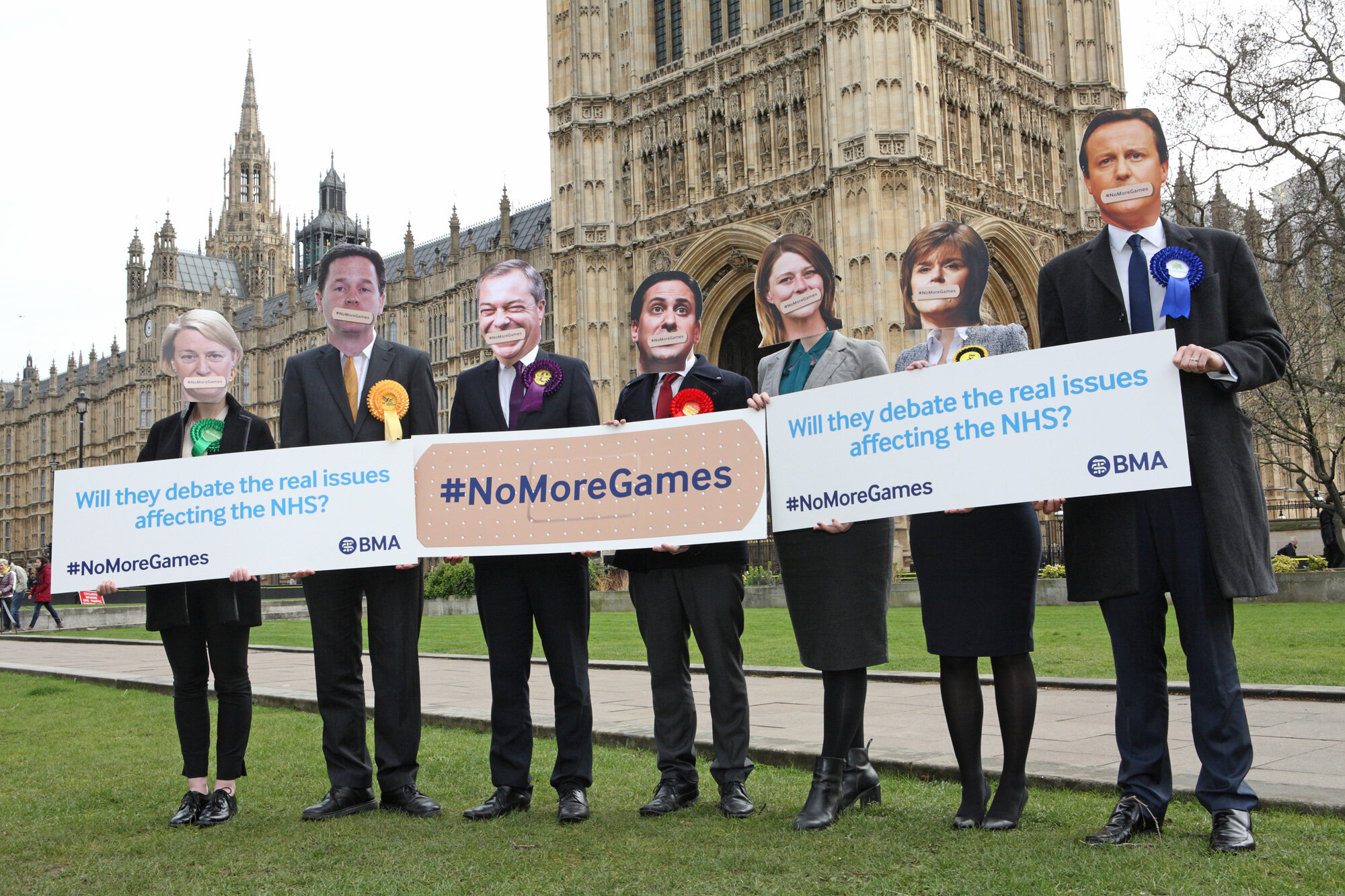  British Medical Association, No More Games Campaign, Westminster 2015 