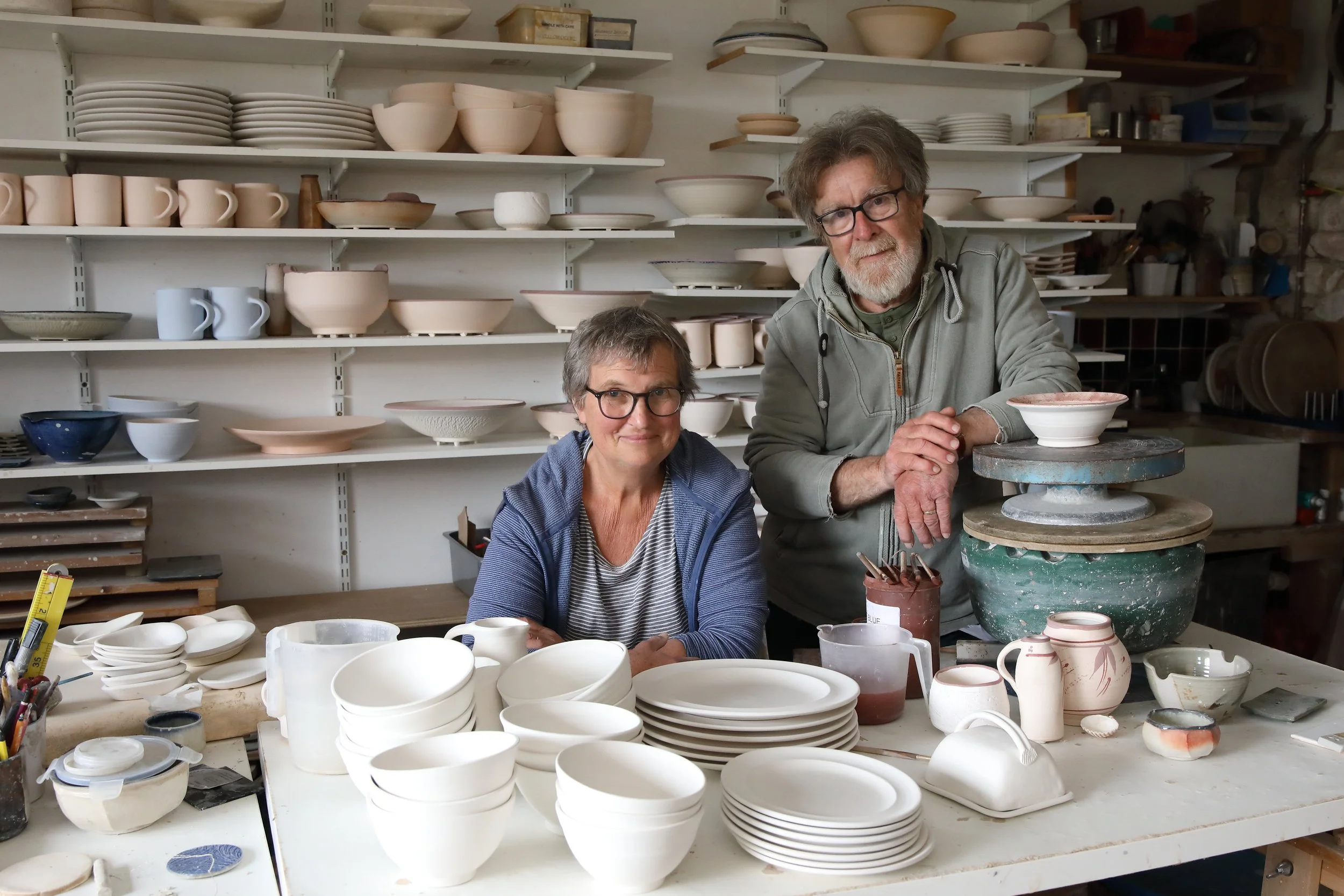  John &amp; Penny West  Potters 