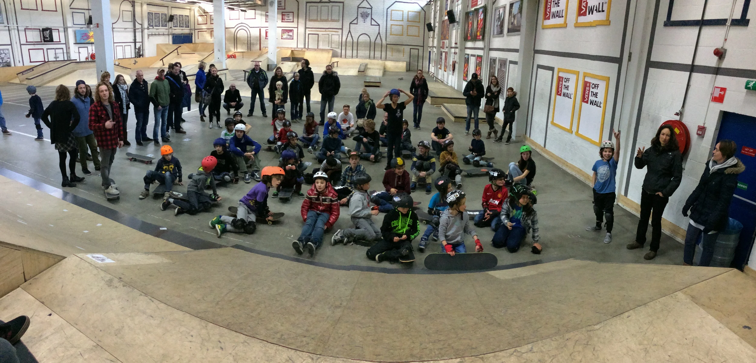 Skatepark Utrecht in gebruik, 2014