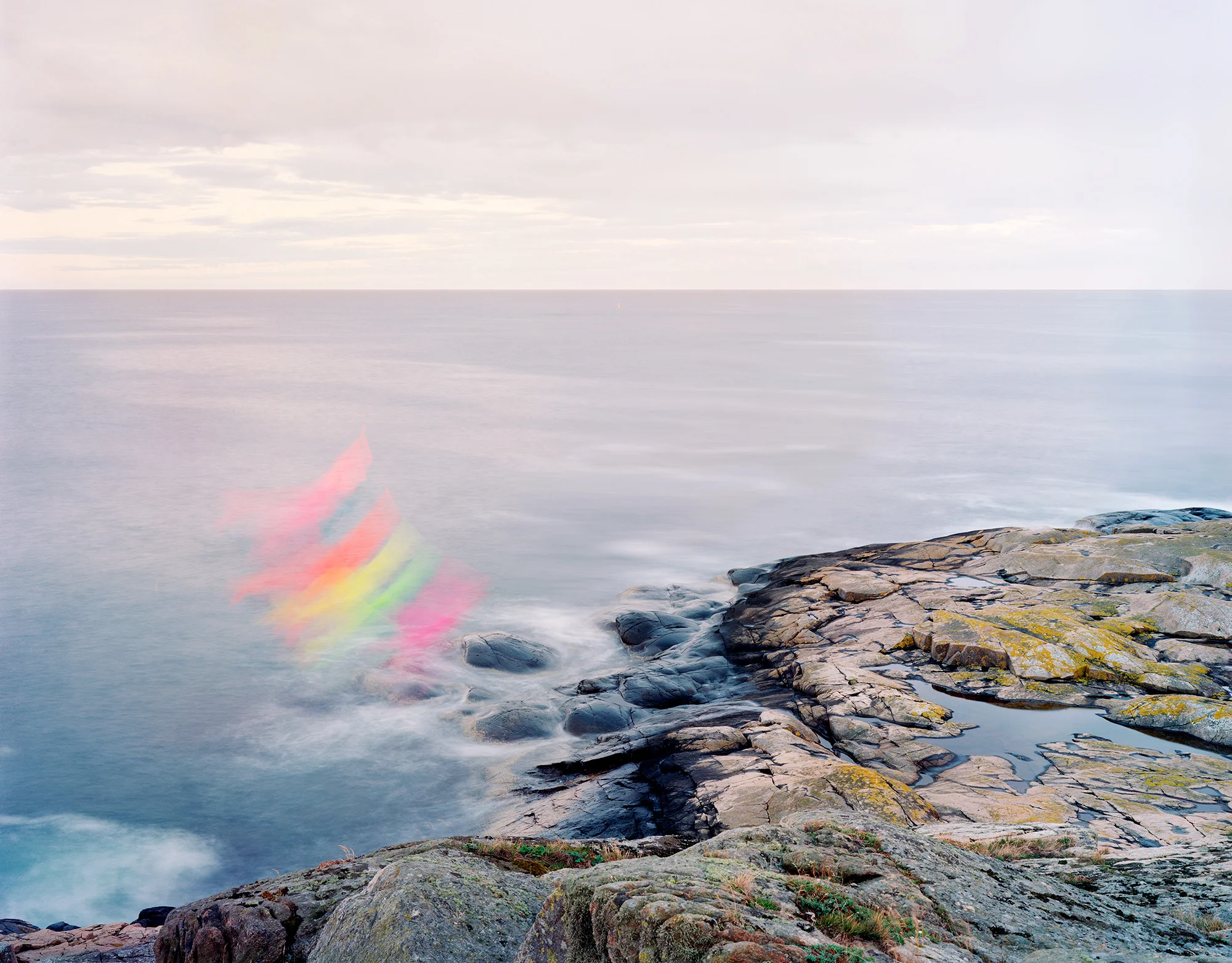 String, cloth, kite and anchor #04 2014 C-print, analog 1/18