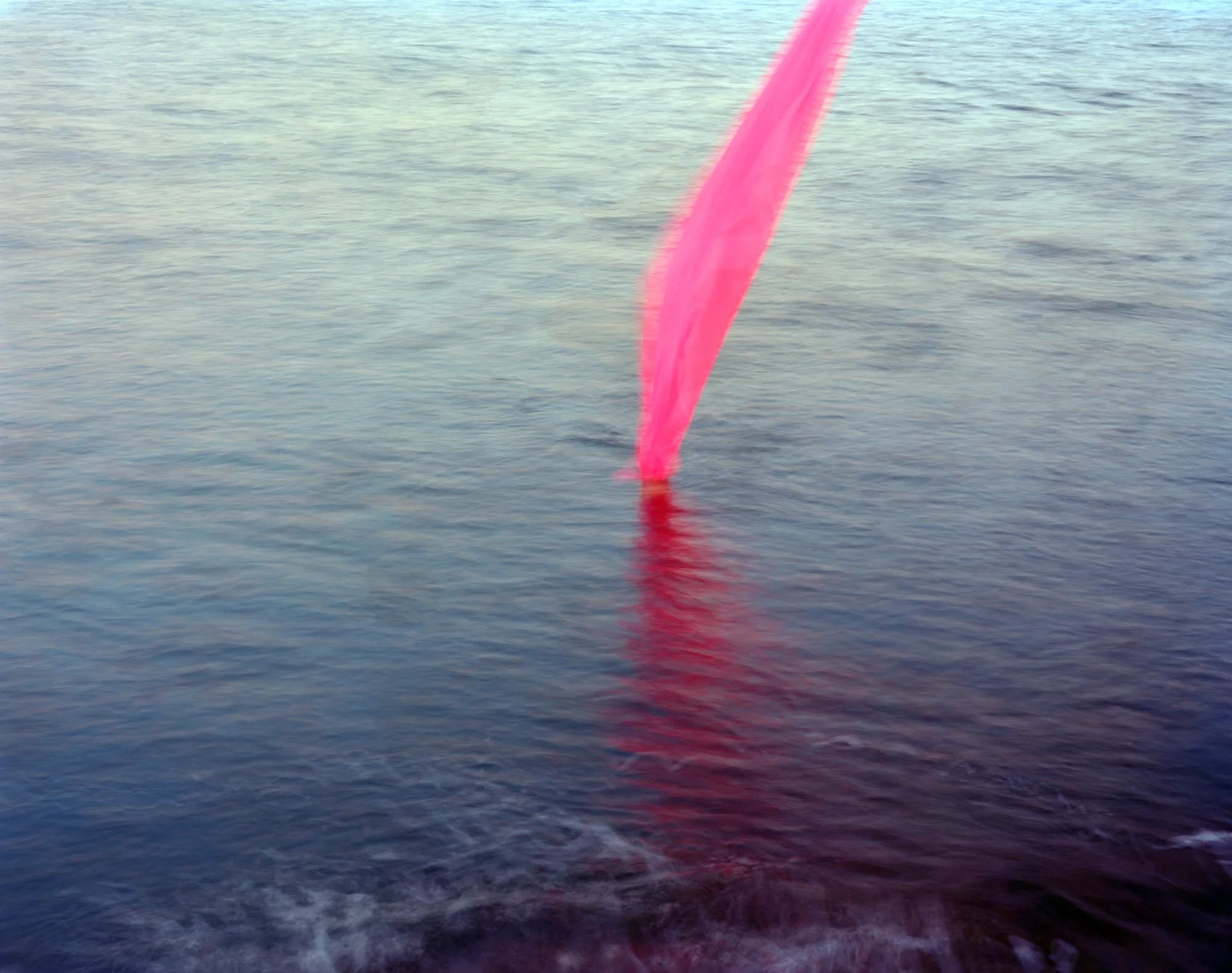 String, cloth, kite and cup #02 2014 C-print, analog 1/18