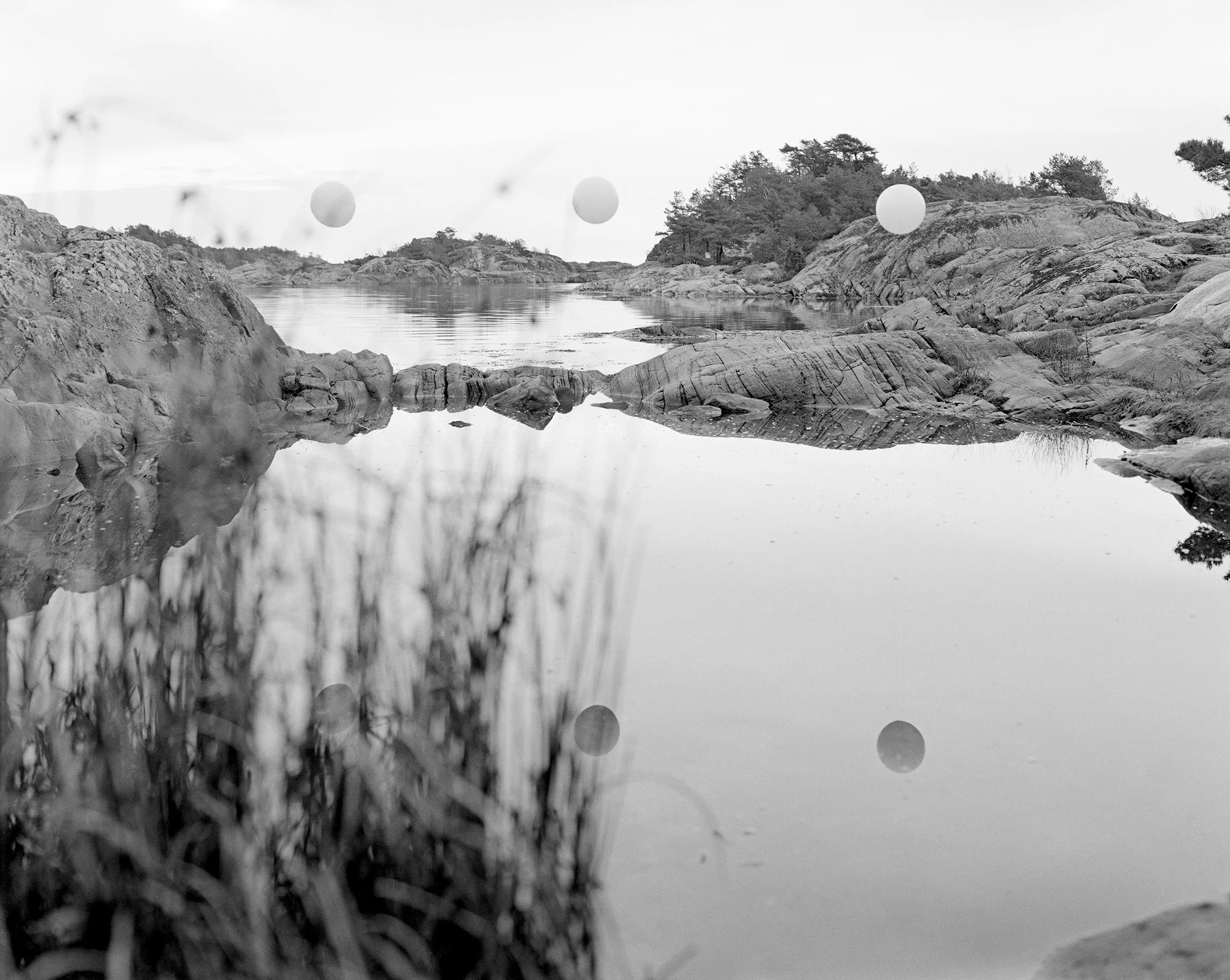 Rubber, string and rocks #01 2012 Silver Gelatin Print 3/18