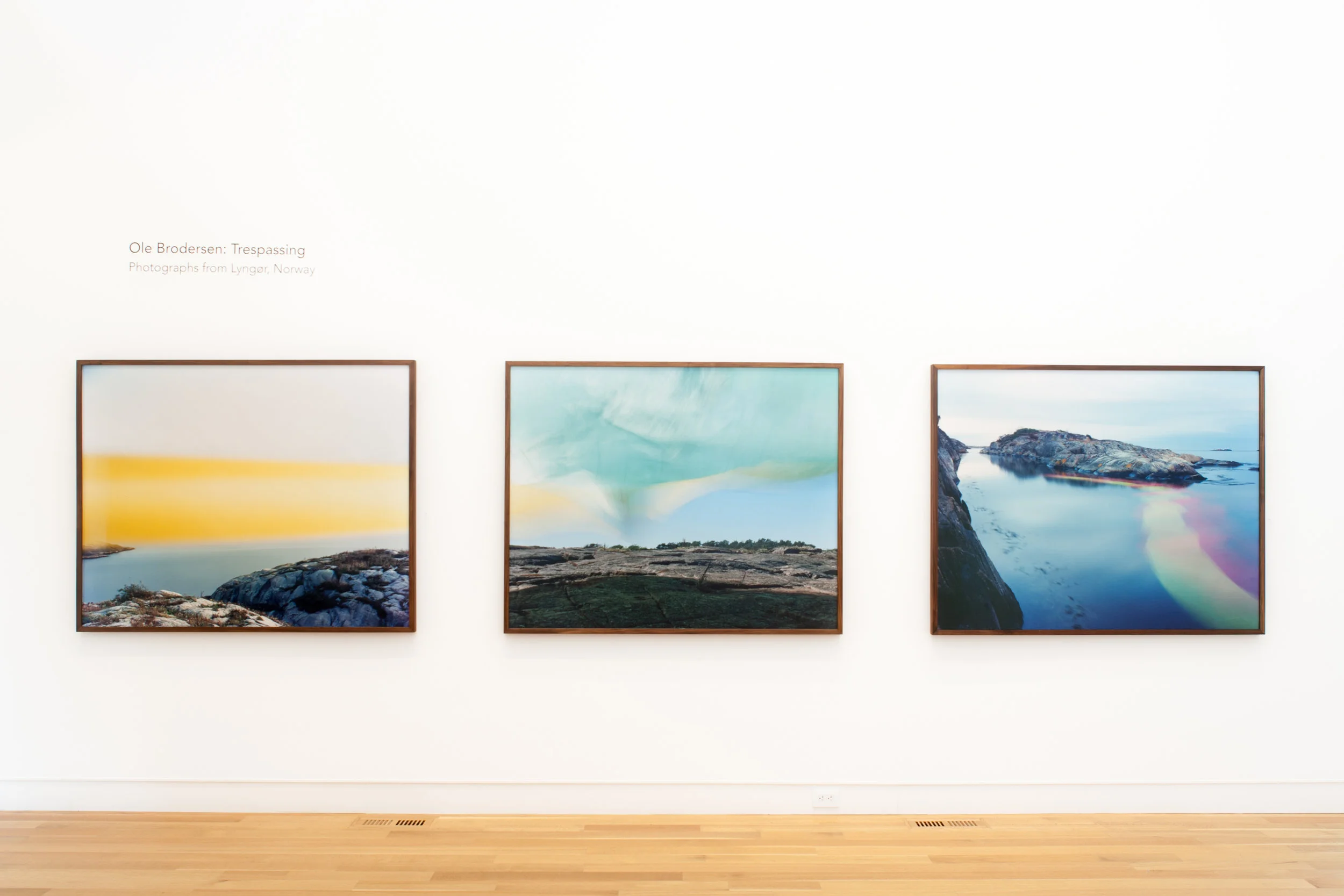 Installation view from Dedee Shattuck Gallery, Westport, MA All analog C-prints