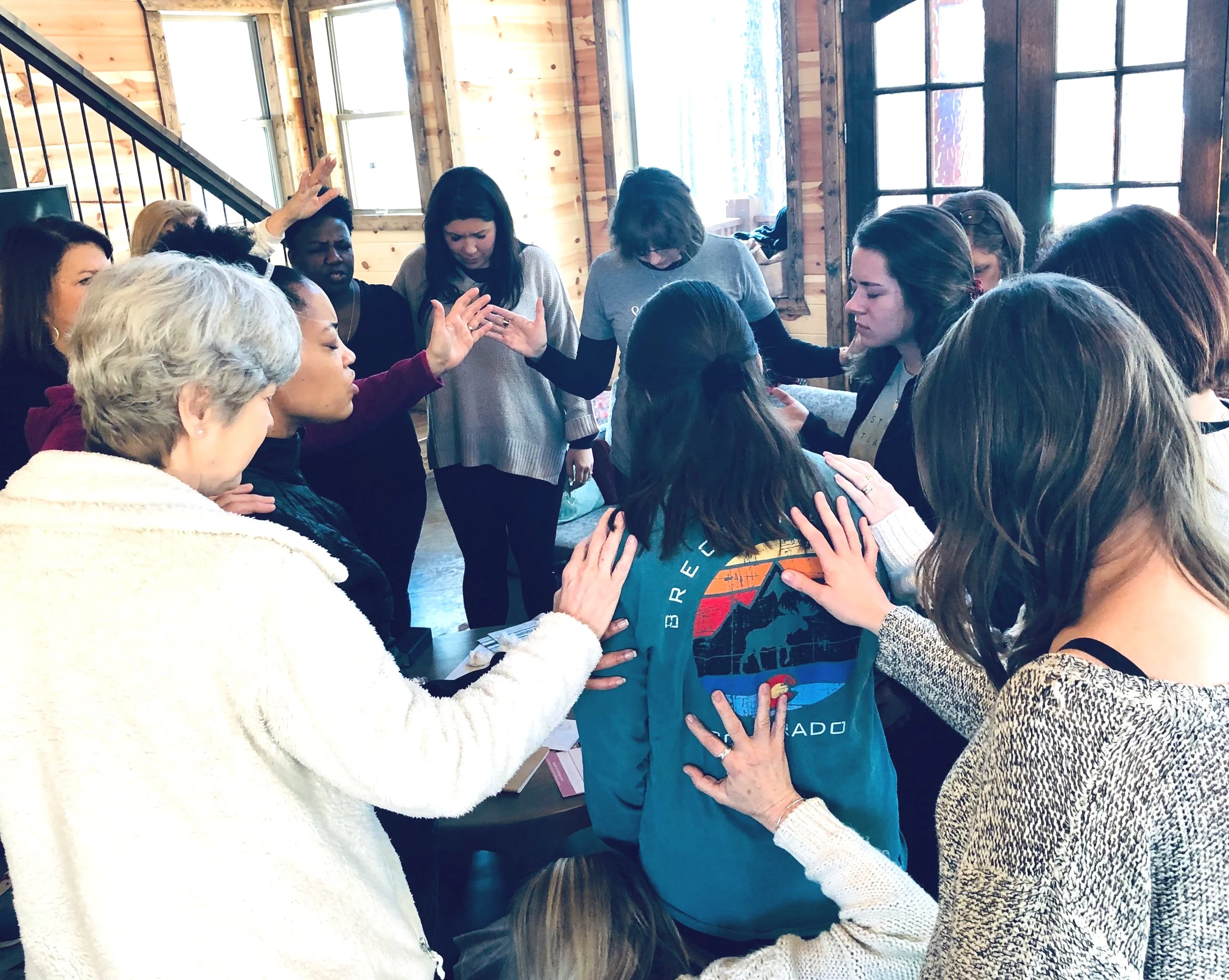 What a privilege it was to quiet our hearts and PRAY: for each other, and for the nations.