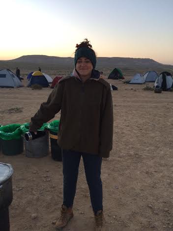 This is Grace currently freezing her ass off somewhere in the Negev. We miss you so much Grace! 