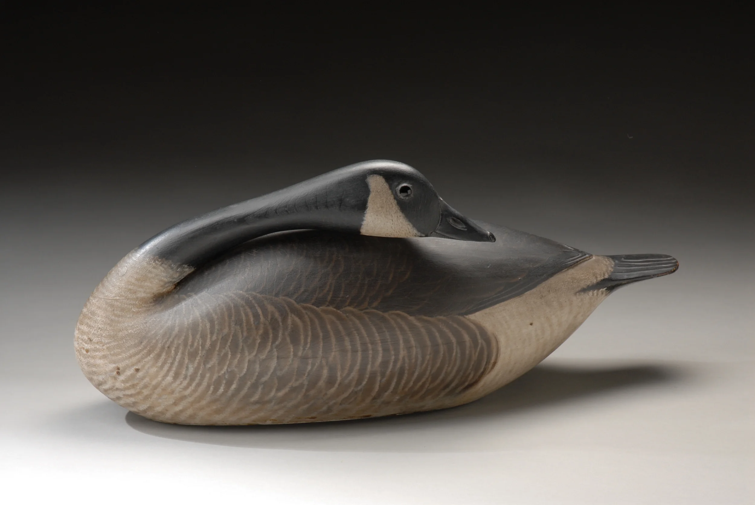 A. Elmer Crowell (1862-1952) Preening Goose