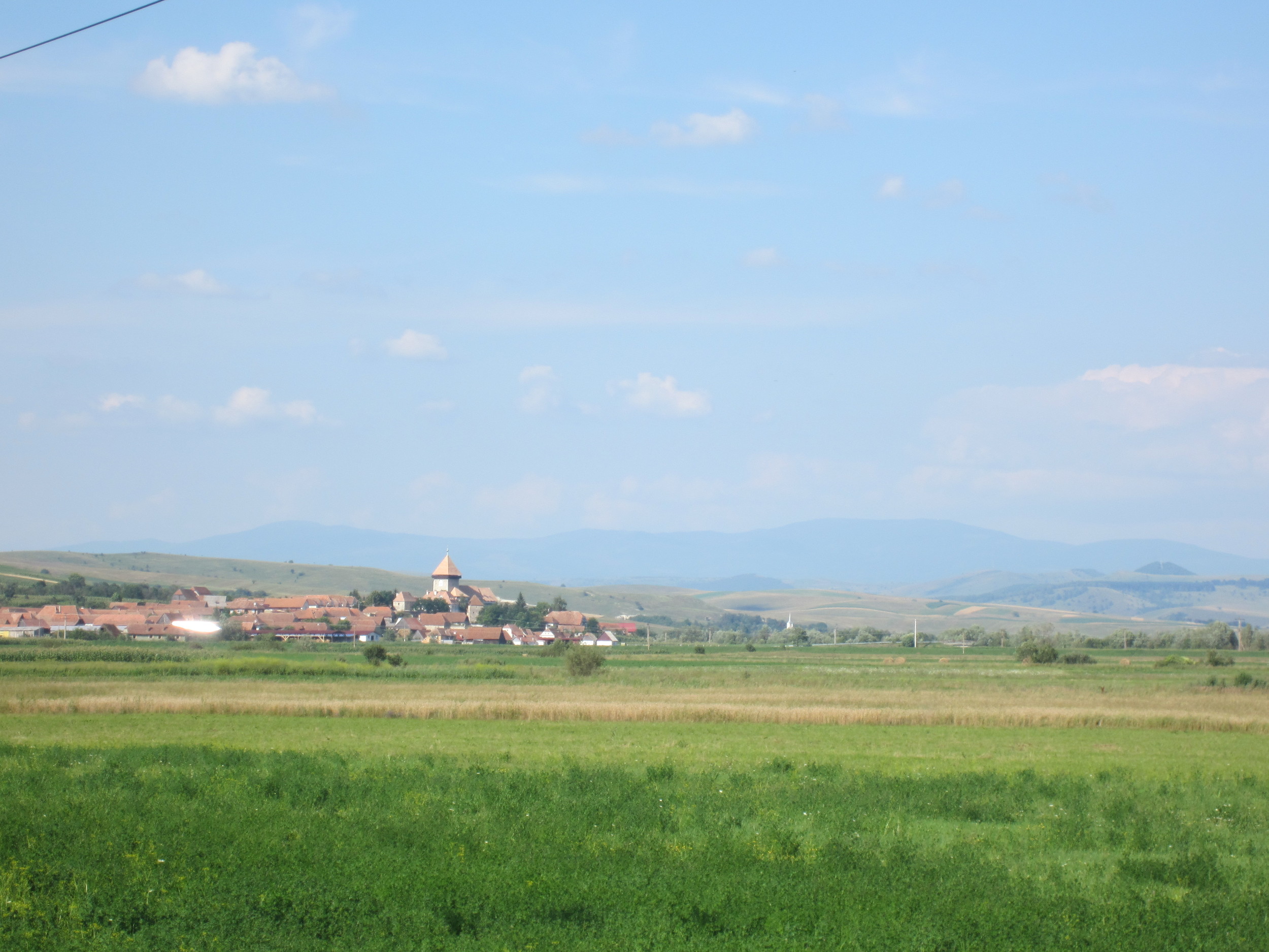 The Transylvanian countryside.